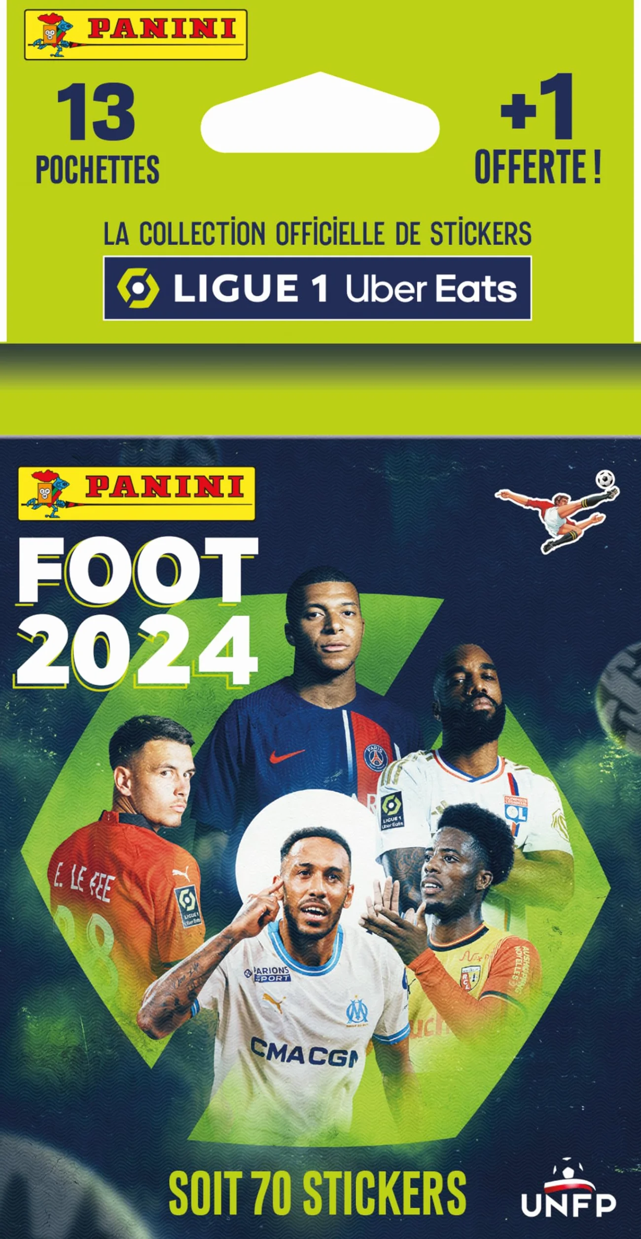 Panini Foot 2024 League 1 Uber Eats Blister 13 kieszeni + 1 oferta, 004623KBF14