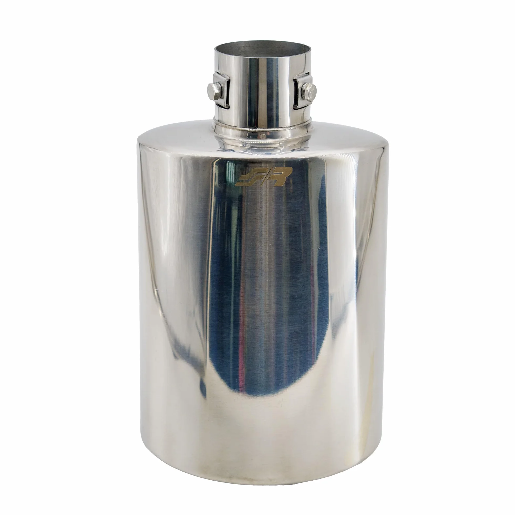 Simoni Racing TRX/33 Exhaust Tip Oval, Inox