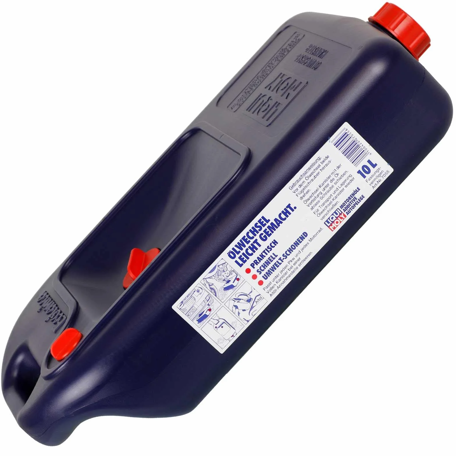 Liqui Moly 7055 Pojemnik Spustowy 10 l Niebieski