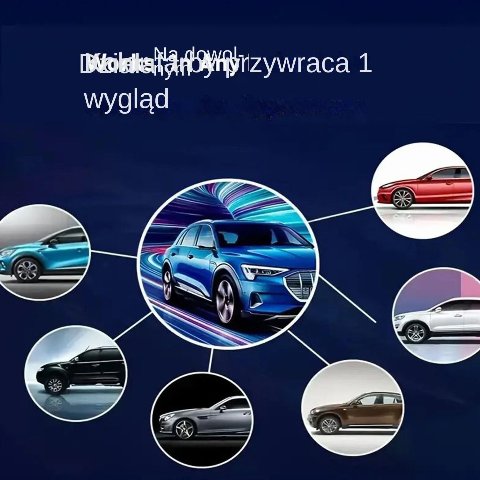 Wosk do usuwania zarysowań samochodowych 100ml Naprawa lakieru