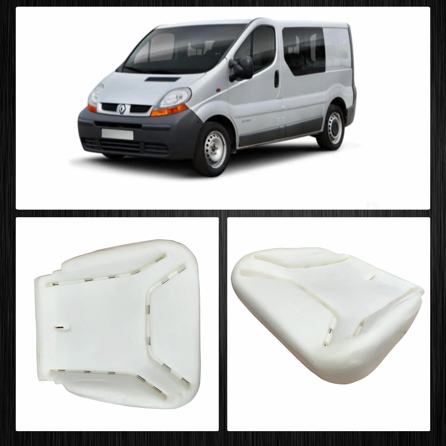 Poduszka do siedzenia Nissan Primastar pianka 2002-2016