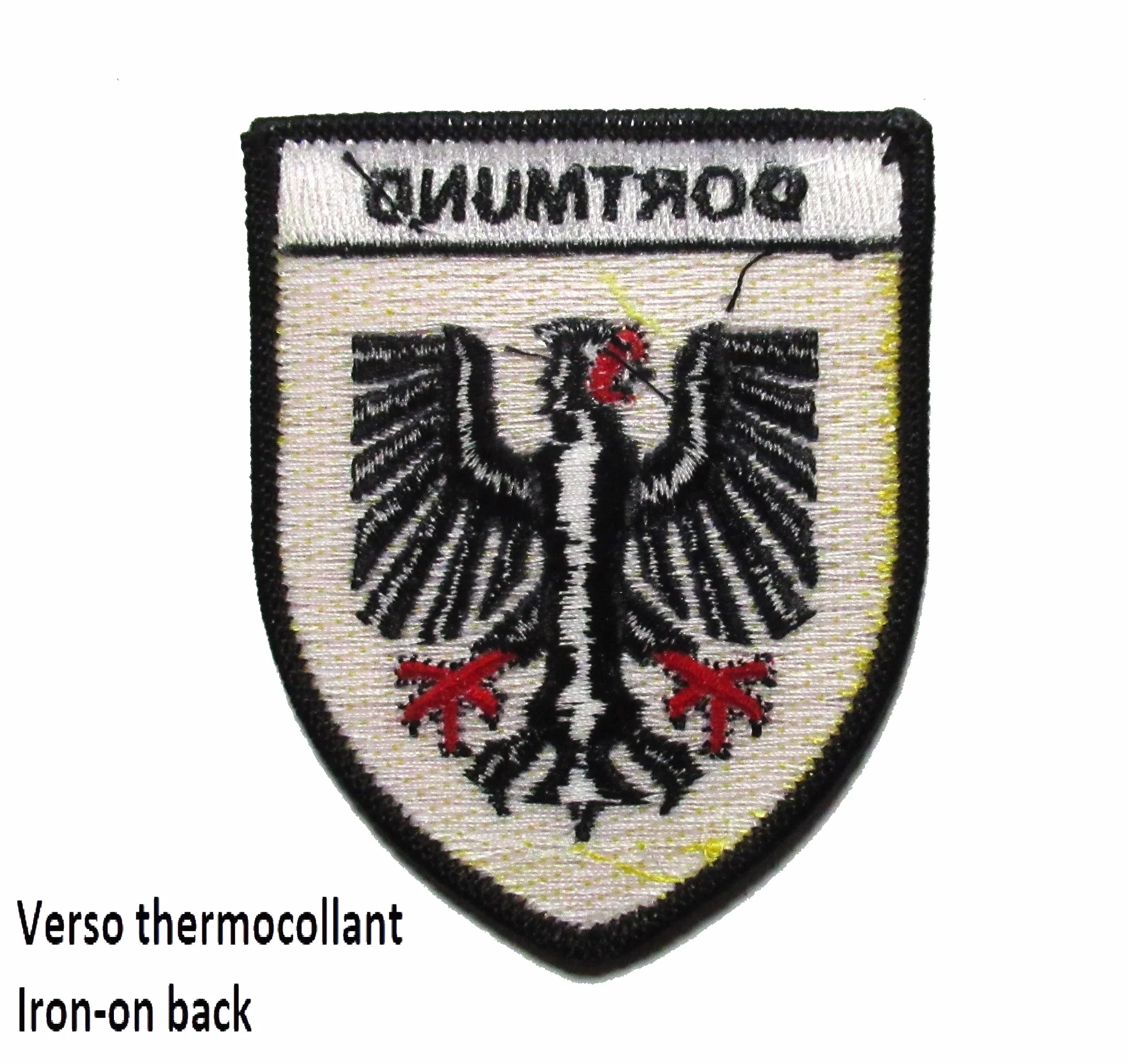 Naszywka Dortmund z haftem niemieckim miasto naprasowana