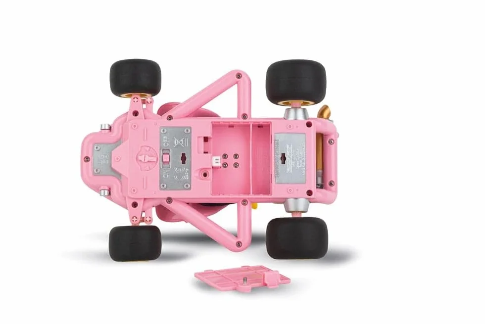 Carrera RC Mario Kart Pipe Kart brzoskwiniowy 2,4 GHz, oryginalny licencjonowany gokart do ekscytujących wyścigów, trwała, solidna konstrukcja, maksymalna prędkość 9 km/h, świetny prezent dla