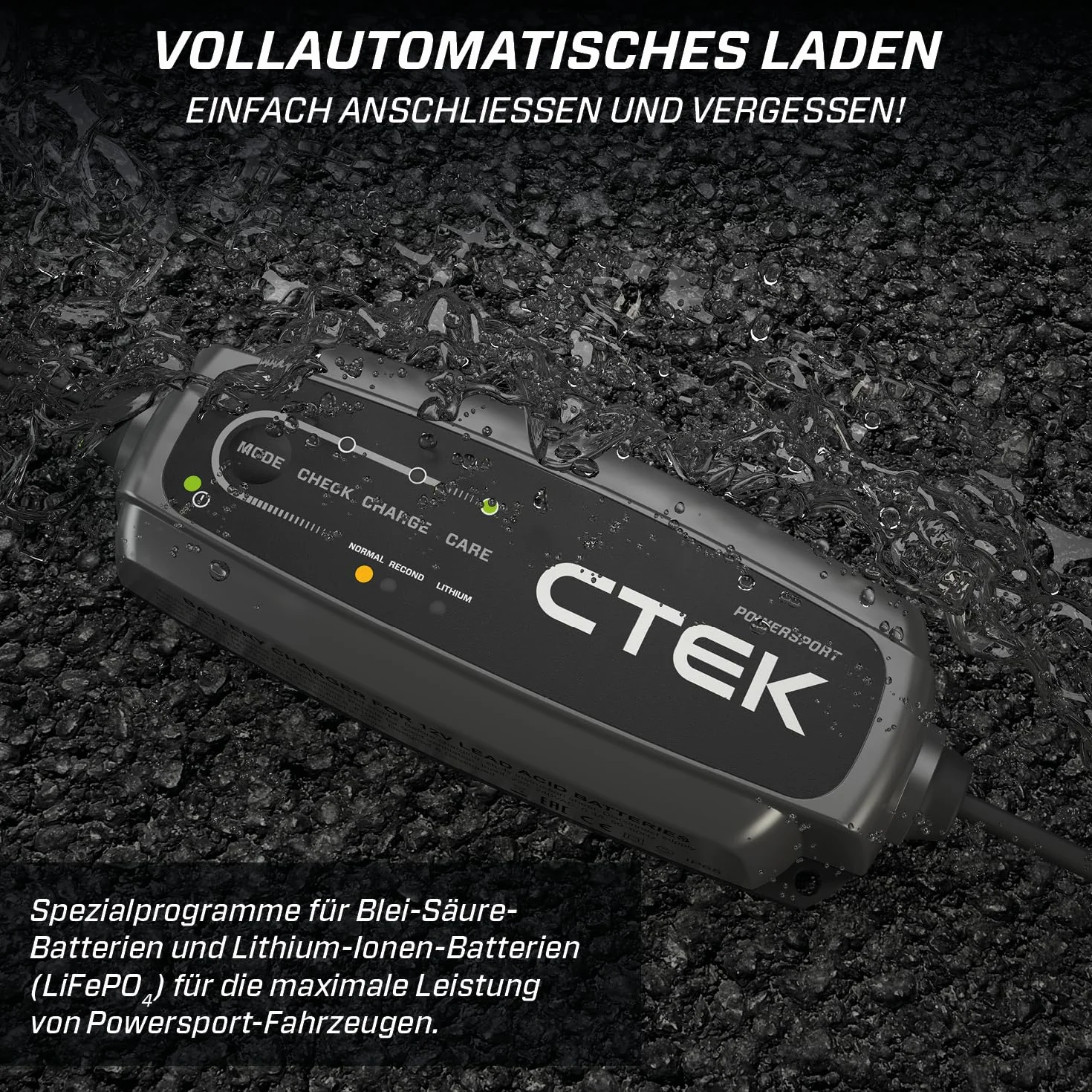 CTEK 40-310 Ładowarka do akumulatorów z adapterem