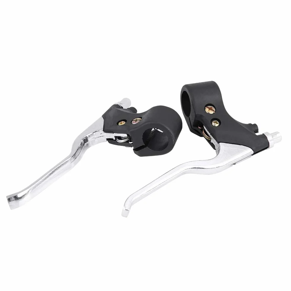 Akozon 2 sztuk 22mm / 7 / 8in uniwersalna dźwignia hamulca na kierownicę do mini kieszonkowy motor terenowy ATV