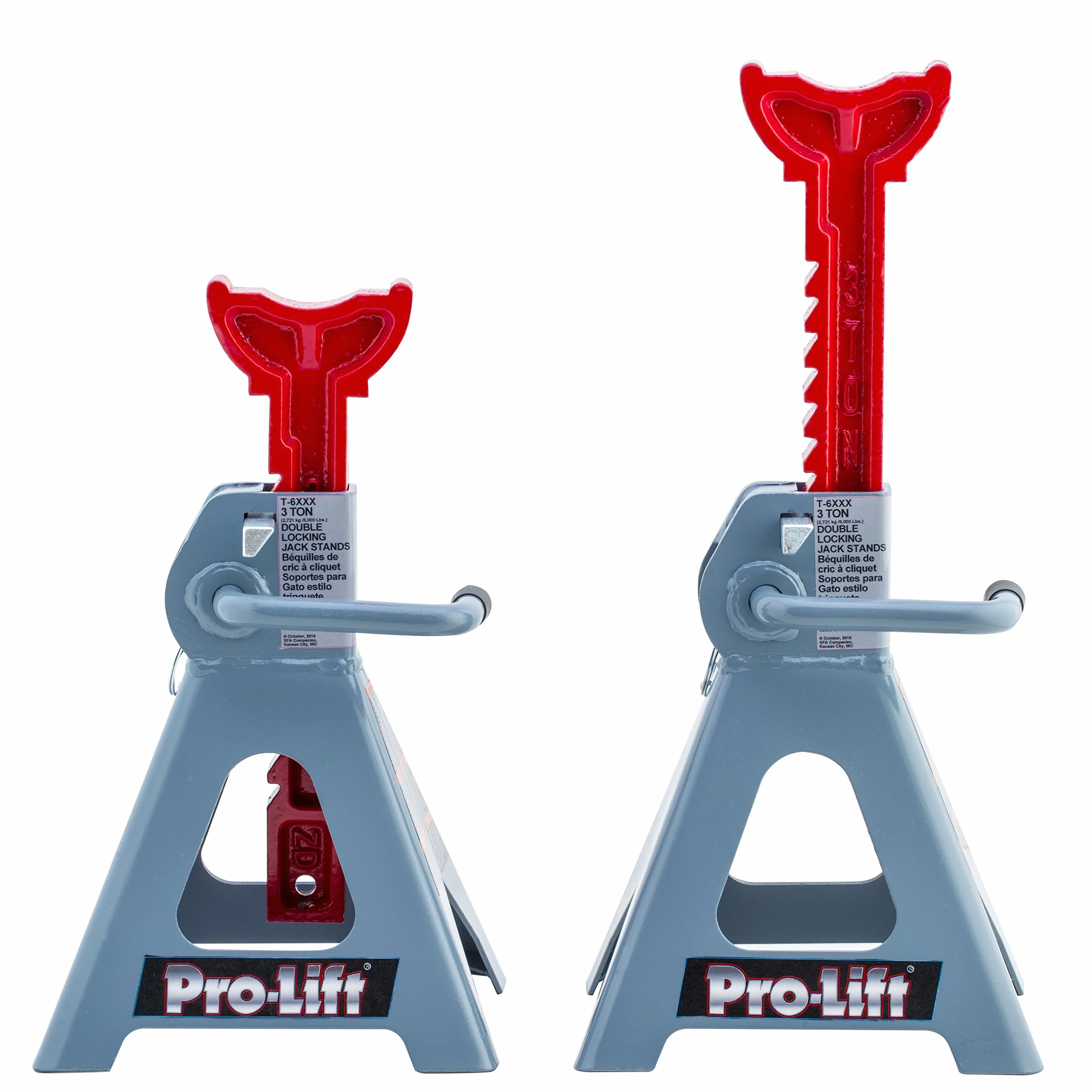 Pro-LifT T-6903D stojaki z podwójnym wtykiem - 3 tony