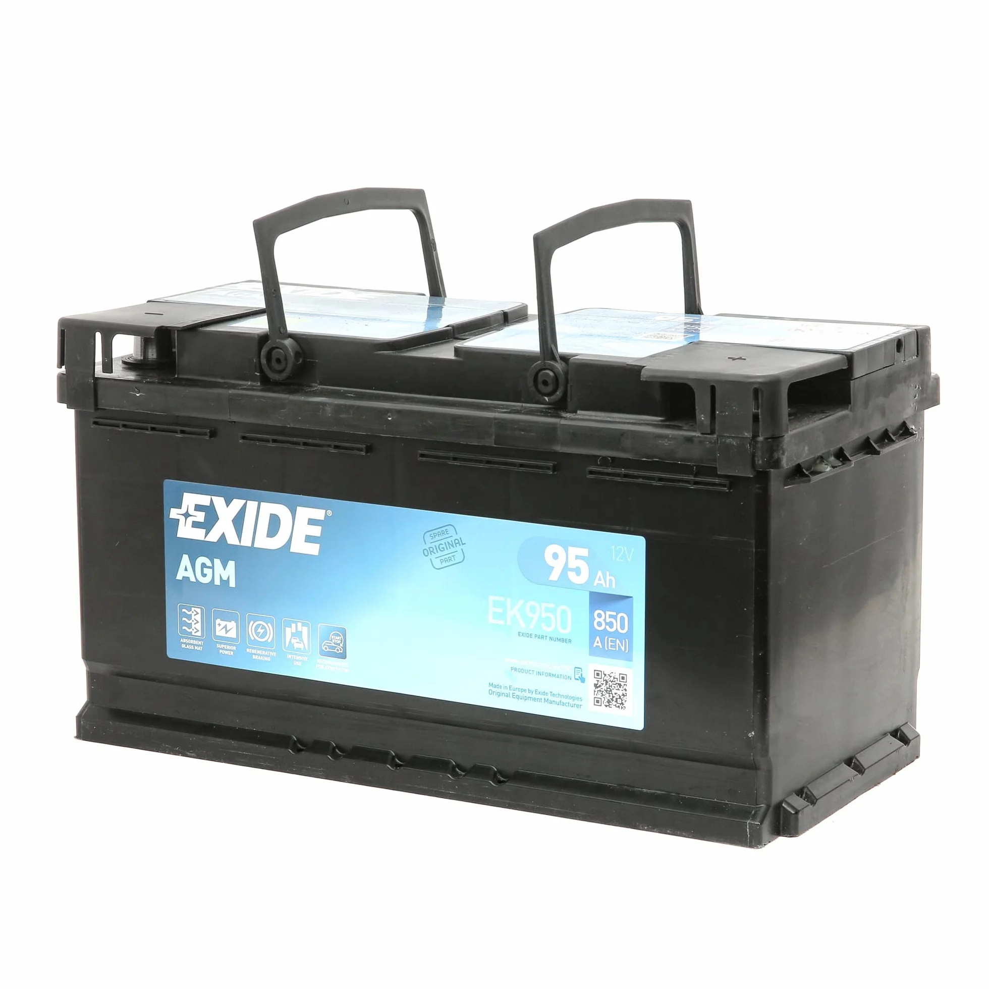 Akumulator EXIDE 12V 95Ah 850A STOP & START AGM L5 Samochodowy Kompatybilny z VW Passat Variant 3G5, CB5 Transporter V Bus 7HB, 7HJ, 7EB, 7EJ, 7EF, 7EG, 7HF, 7EC Transporter V Van 7HA, 7HH, 7EA, 7EH
