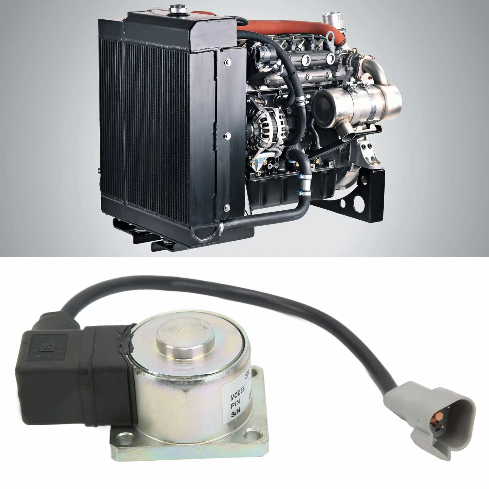 Zawór Elektromagnetyczny Płomieniowy 12V HATZ L M