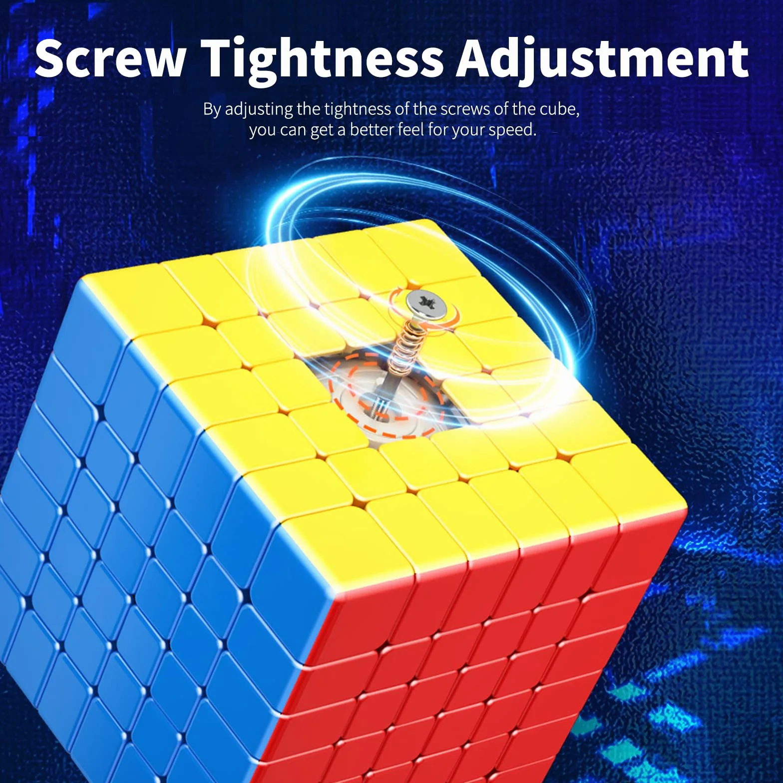 Moyu Meilong Magic Stickerless Speed Puzzle Cube v2