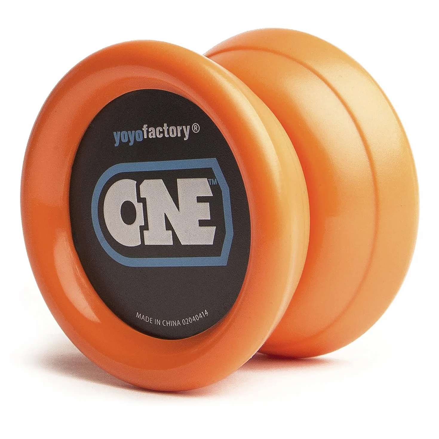 YoyoFactory ONE Yo-Yo - Pomarańczowy (od początkującego do profesjonalisty, nowoczesna wydajność YoYo, metalowe łożyska kulkowe, sznurek i instrukcja w zestawie)