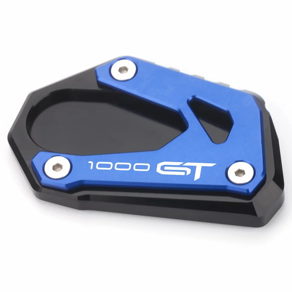 CNC wsparcie płyta przedłużająca stojak boczny do Suzuki GSX-S 1000GT 2022 niebieski