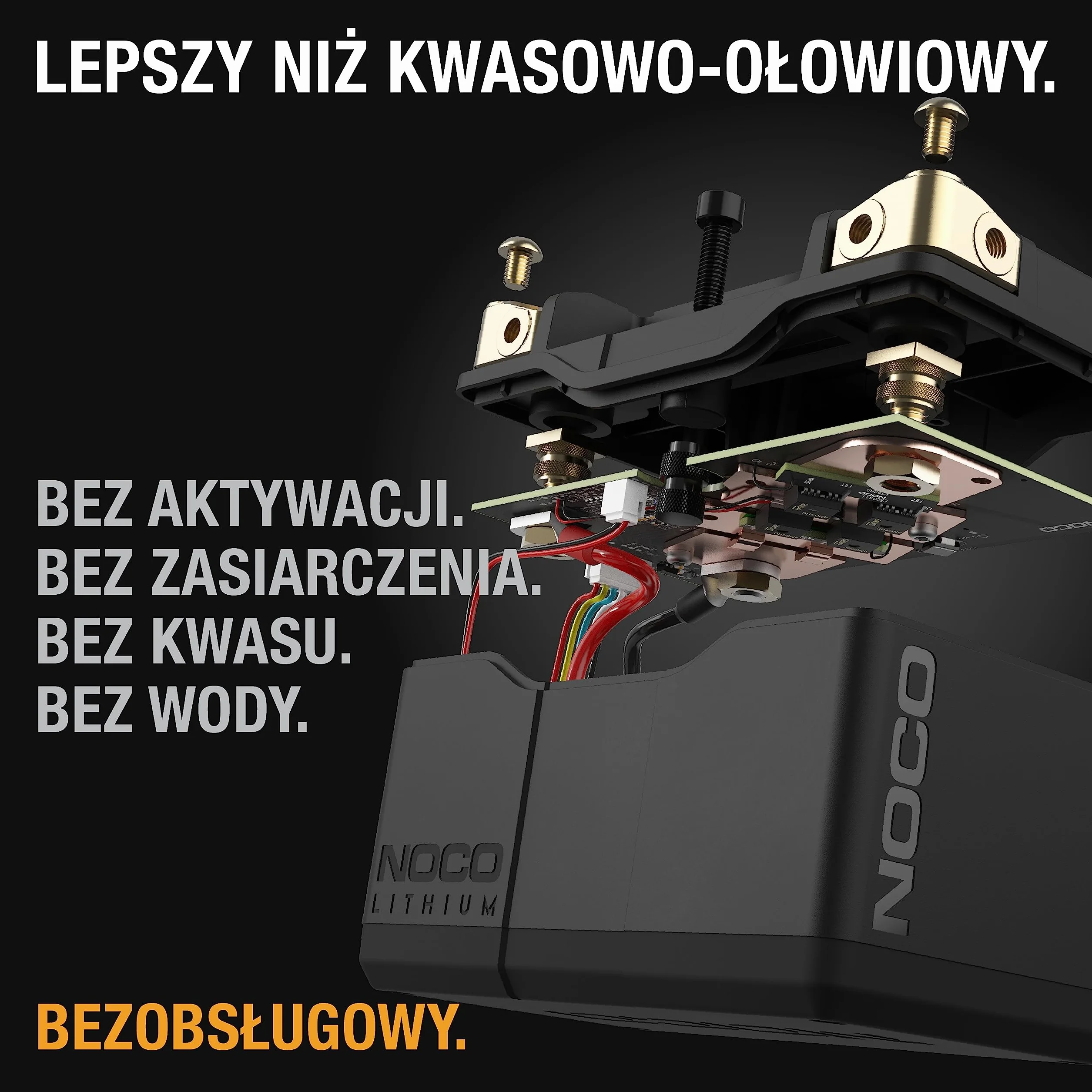 NOCO Lithium NLP9, Akumulator Motocykl Grupy 9 400A, Akumulator Litowo-Jonowy 12 V o Pojemności 3 Ah z Dynamicznym Modułem BMS do Motorów, Quadów, Skuterów Wodnych i Skutery Śnieżne