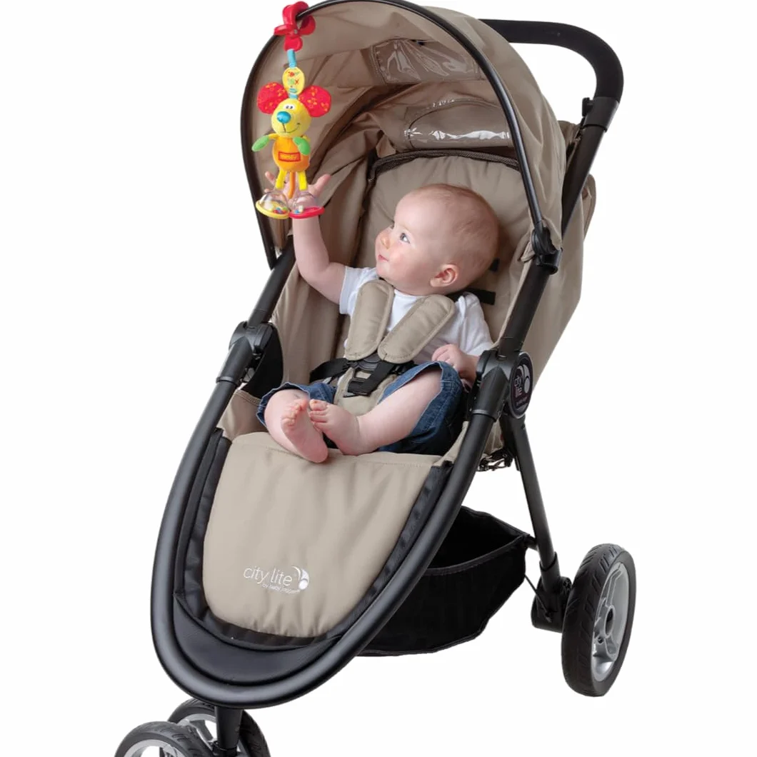 Playgro Przyczepa do samochodu ciężarowego mysz – przyczepka do wózka dziecięcego – zabawka dla dzieci – przyczepka do wózka dziecięcego – kolorowa