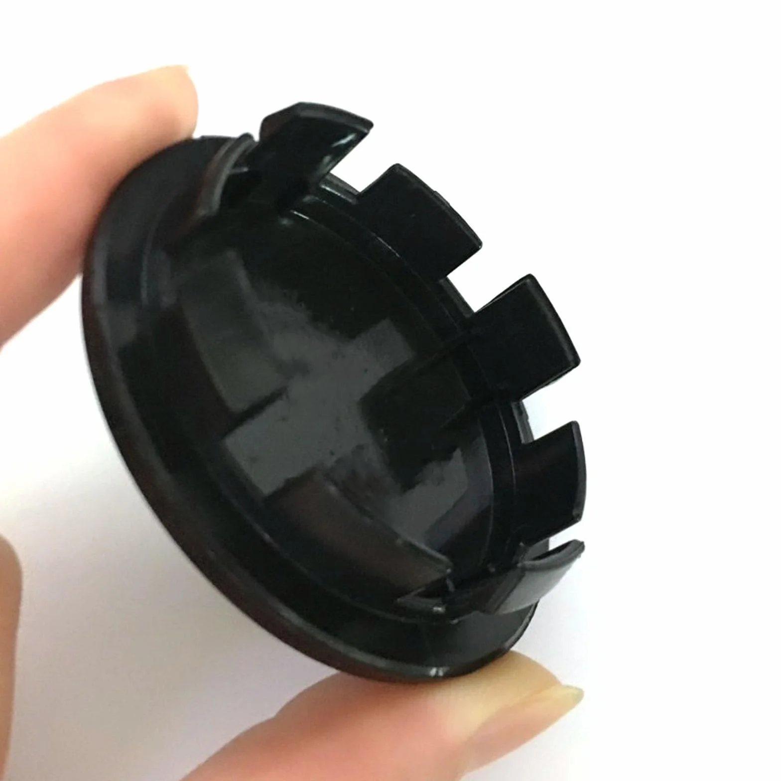NIYATA 4 sztuki osłon piasty dla VW, Czarne, osłony piasty, 65mm, VW 65mm, Czarne matowe 3b7601171 osłona piasty, Czarne