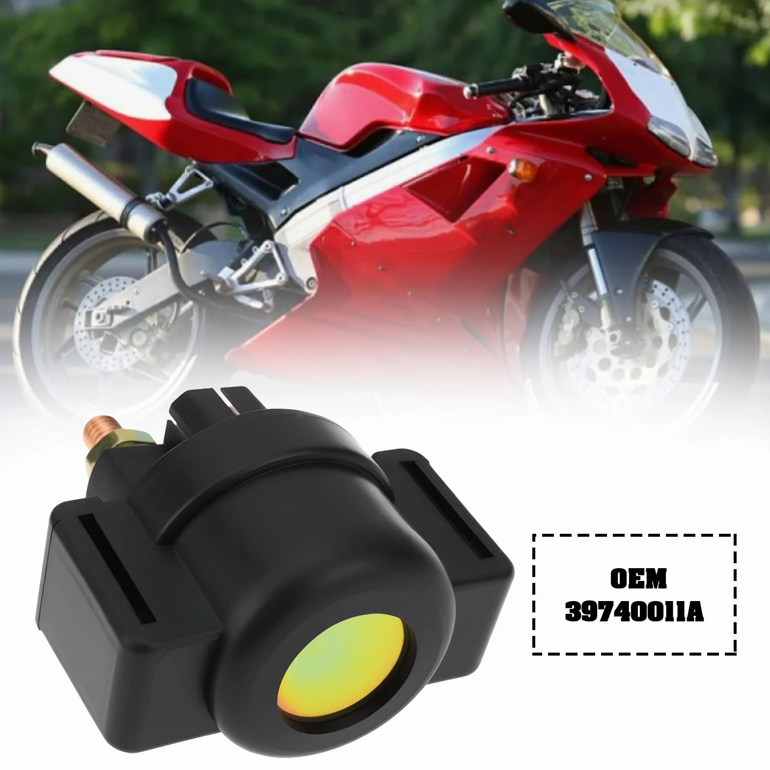 Przekaźnik rozrusznika motocykla 12 V 39740011A kompatybilny z CAGIVA DUCATI