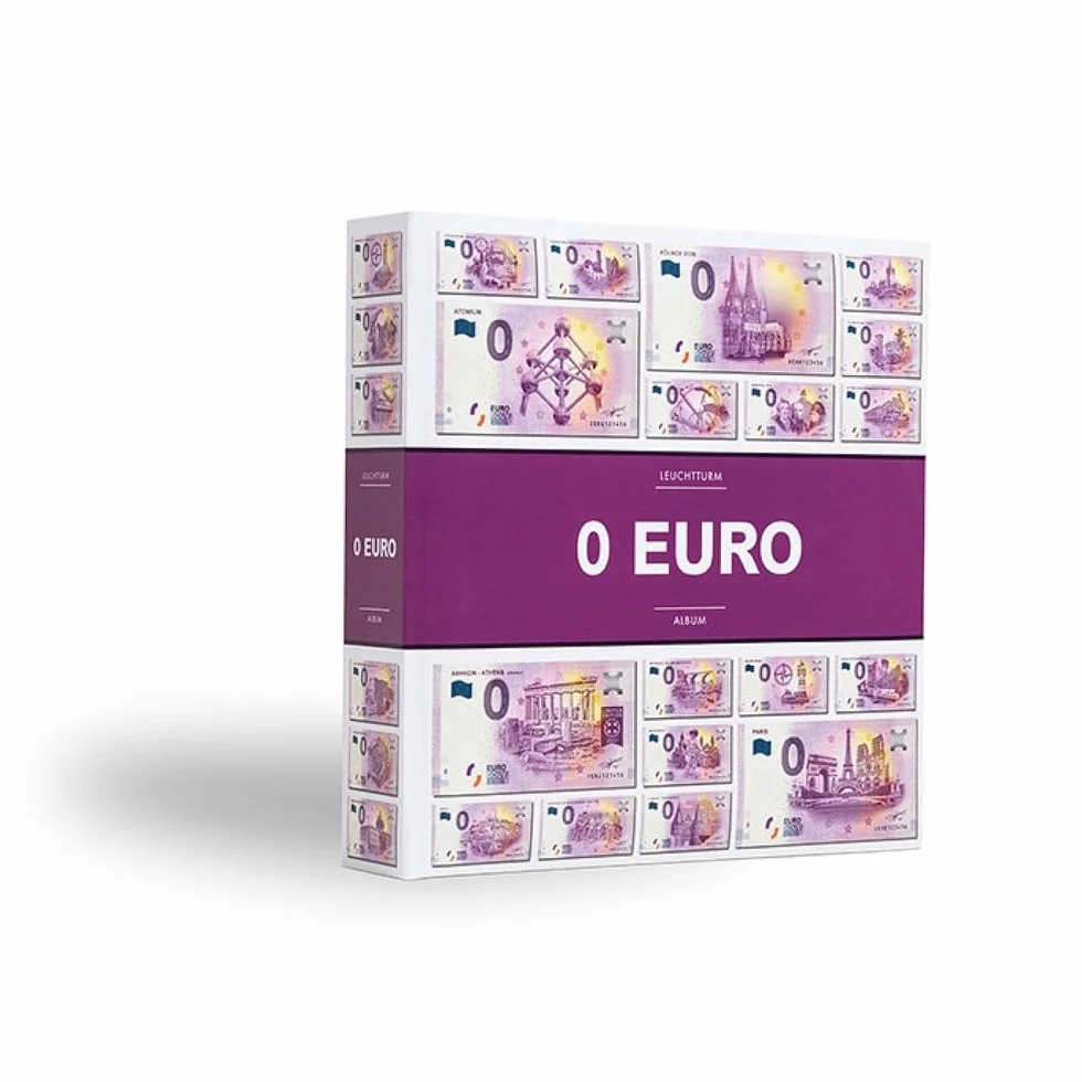 Album na 200 pamiątek banknoten: album dla 200 "Euro-Souvenir"