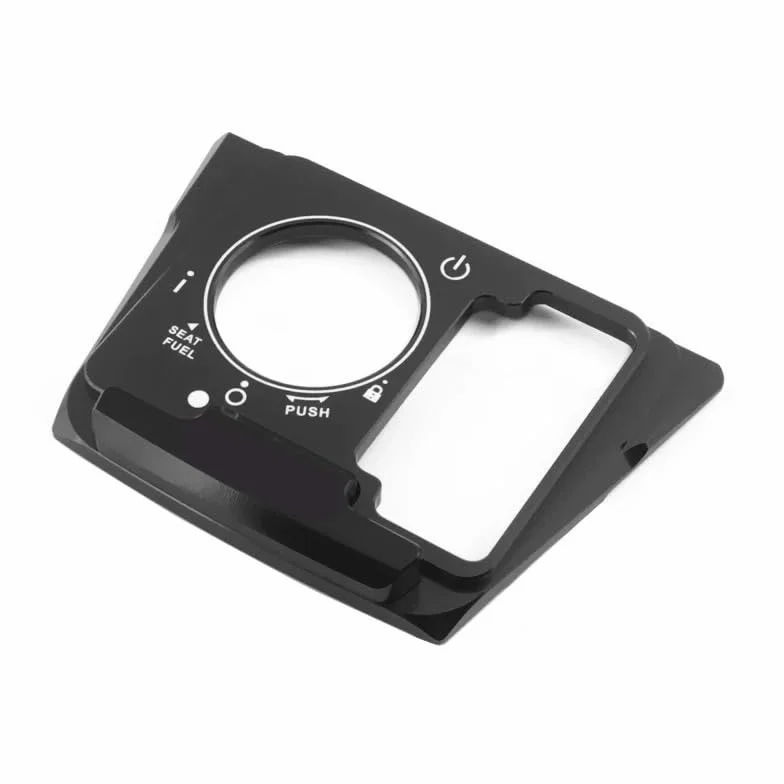Osłona przełącznika zapłonu, osłona przycisku zamka elektrycznego drzwi do Hondy Forza 350 300 125 150 NSS 300 350(Black)