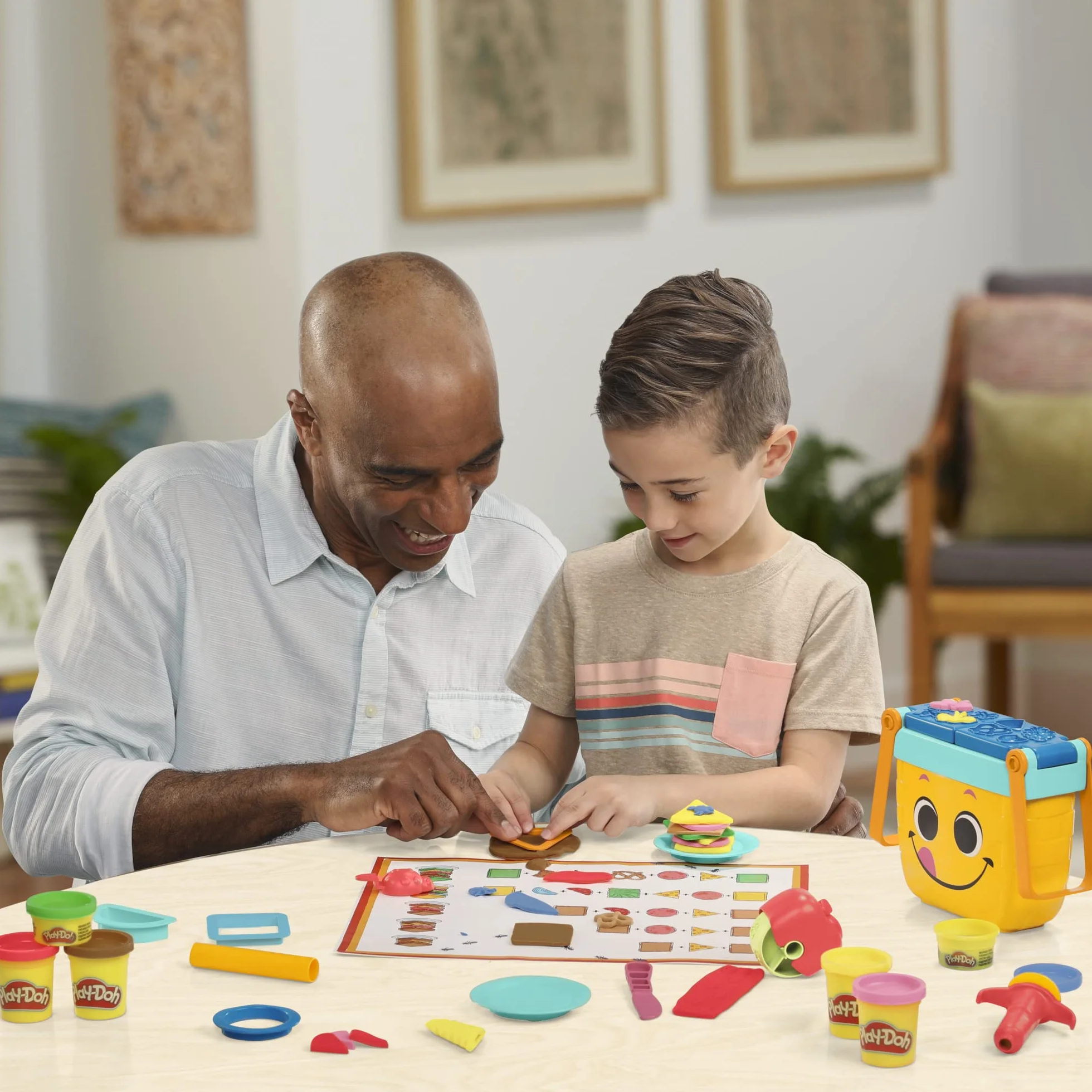 Play-Doh Zestaw startowy Play-Doh Piknikowe kształty, zabawki dla przedszkolaków