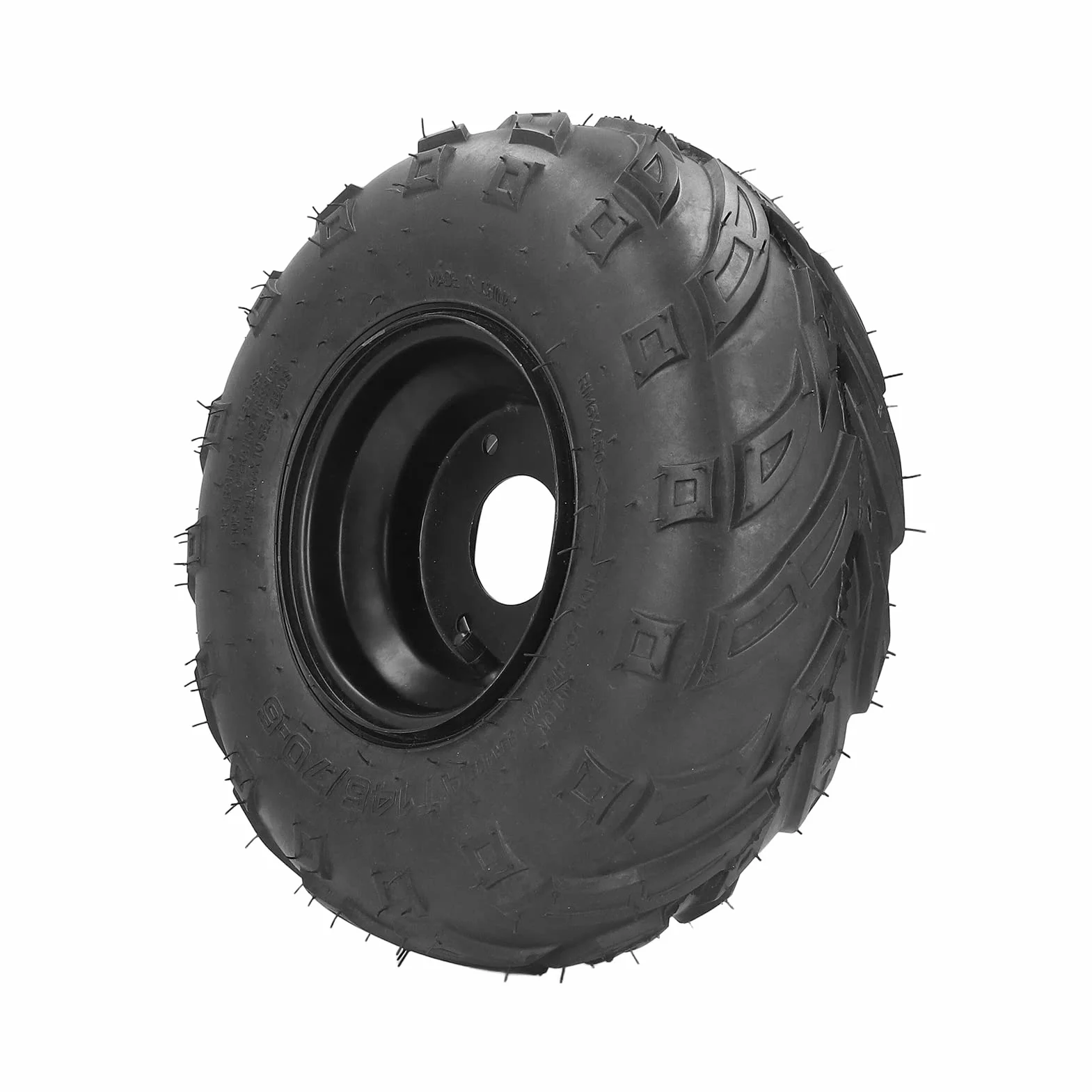 Opona Bezdętkowa ATV 145/70-6 Go Kart z 6-calową gumową obręczą do Gokartów UTV Quad Bike