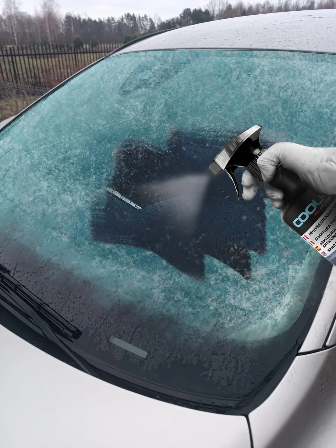 Nano Defroster Armour - Odmrażacz do szyb XXL, 1000 ml