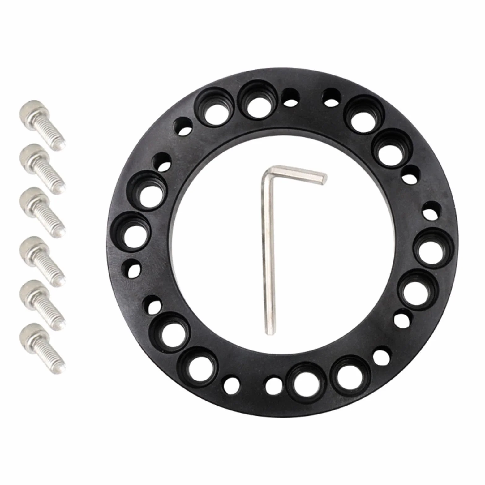 ZEZEFUFU Adapter dystansowy do piasty kierownicy PCD do Momo do Nardi do OMP do Sparco Universal