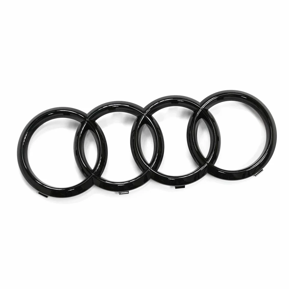 Audi znak osłona chłodnicy Black Edition Blackline czarny 82A071801