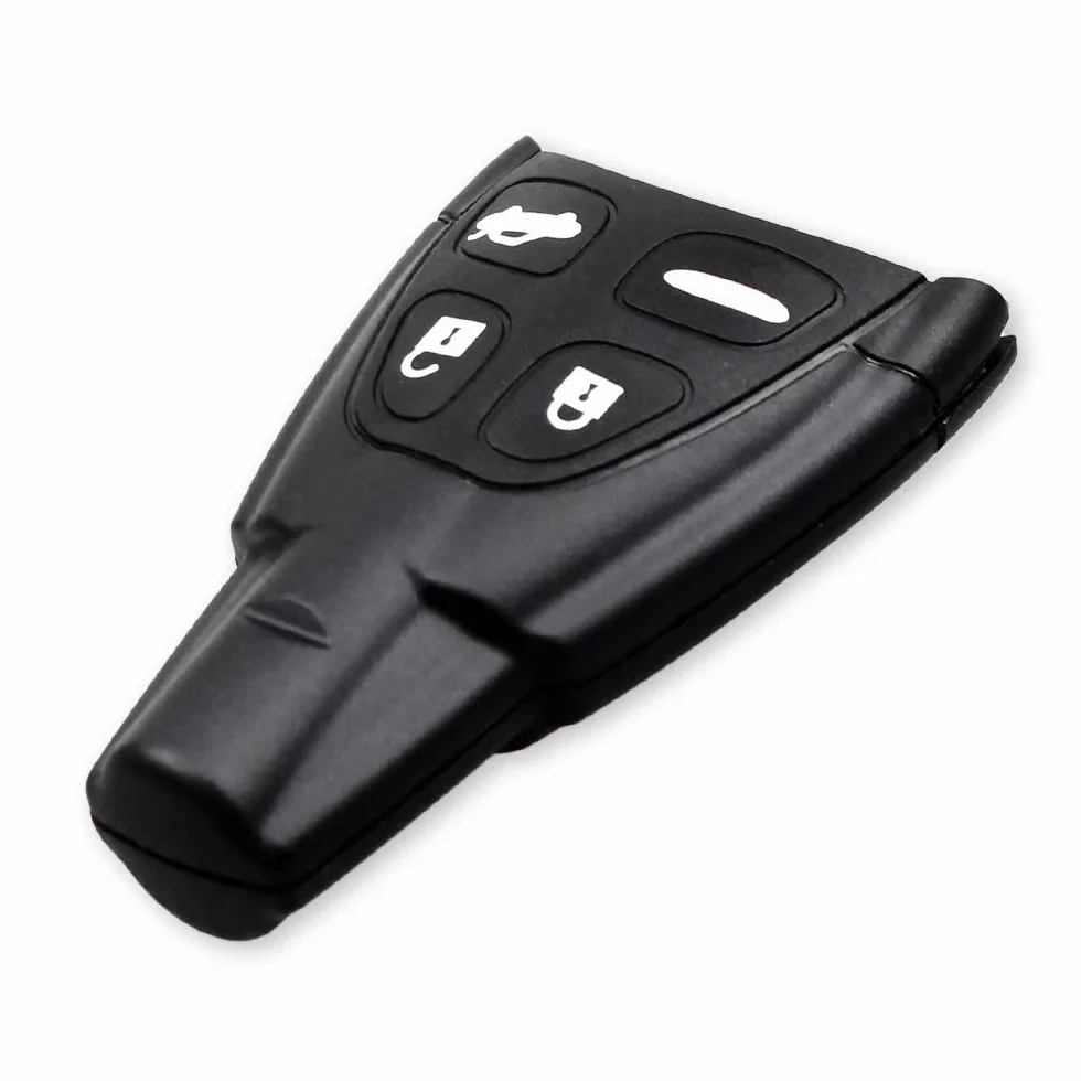 Etui na klucze do Saab 93 95 9-3 9-5 9.3 9.5 - 4 przyciski pilot zdalnego sterowania