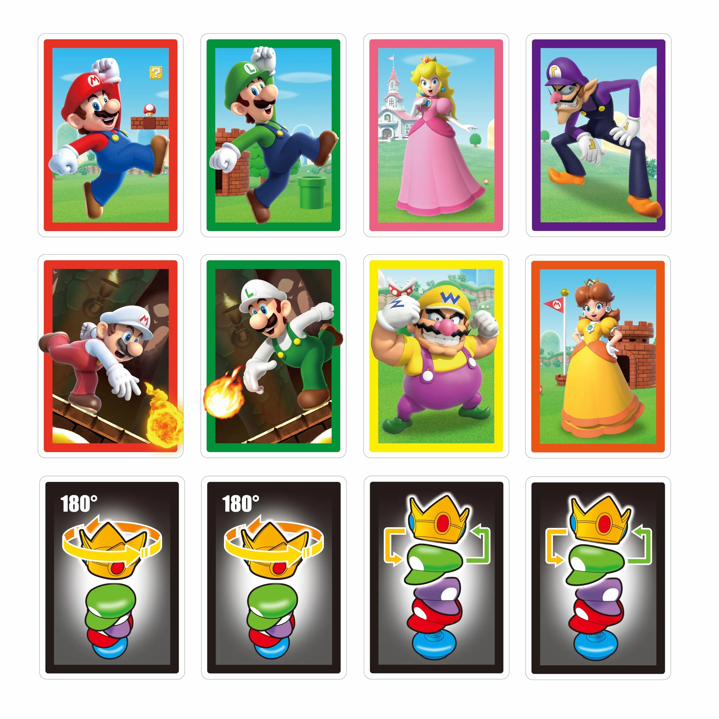 EPOCH Games Super Mario - 7554 Super Mario Cap Stacker Czapki z w górę