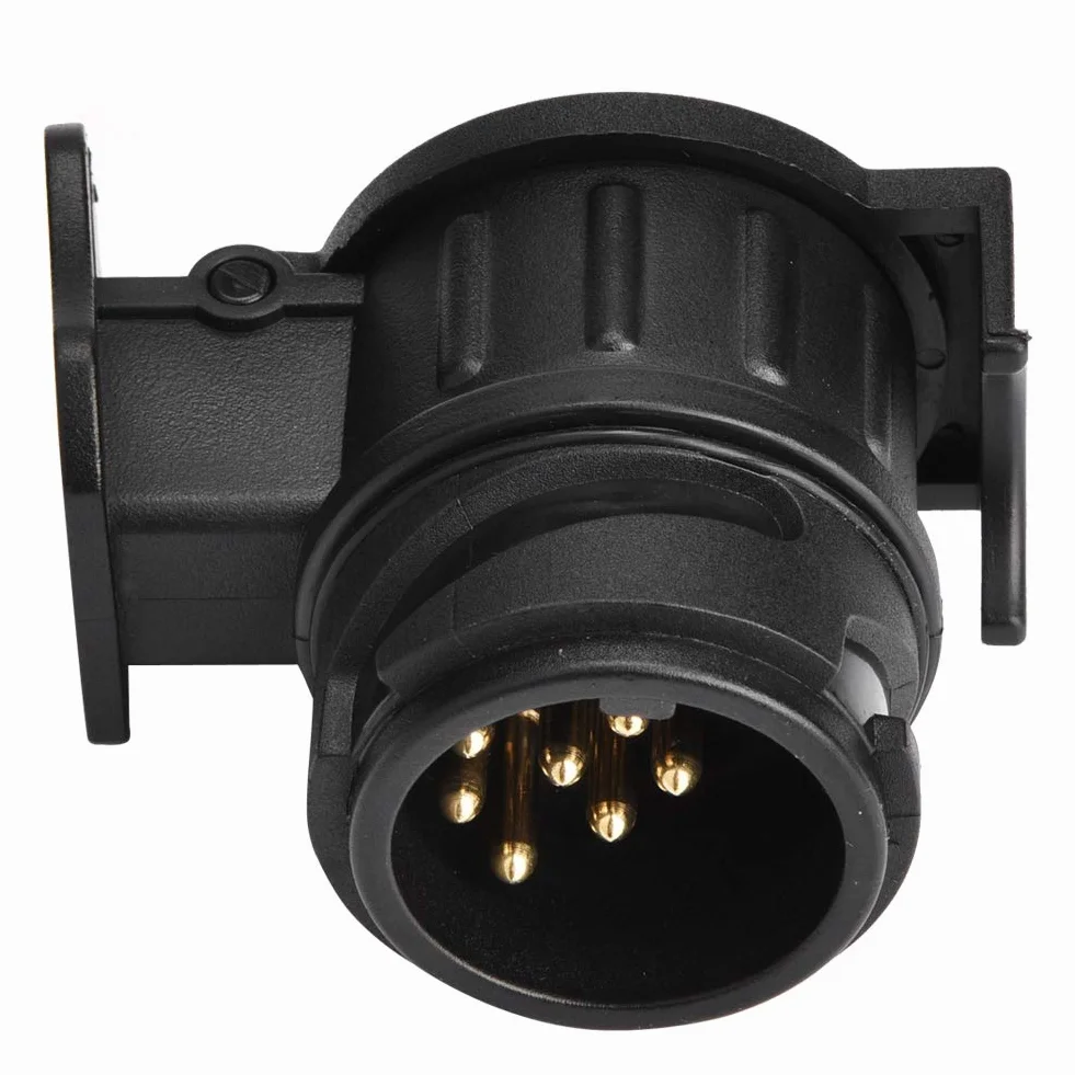 Adapter 13Pin do 7Pin, 12V 13Pin do 7Pin N & S Adapter Gniazda Przyczepy Konwerter Wtyczki Złącze do Przyczepy Kempingowej