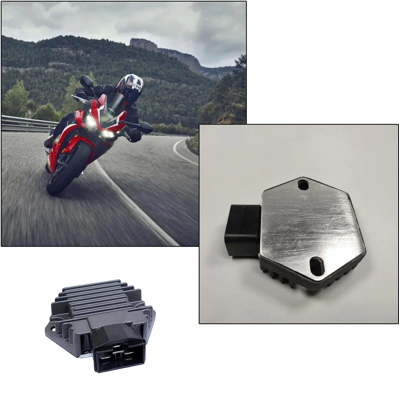 Motocyklowy kabel prostownika regulatora napięcia kompatybilny z Honda OE:31600-MV4-000 31600-MV4-010 31600-KBG-008 31600-KY2-702 31600-KY2-703 31600-KPJ-6700-KPJ-6700