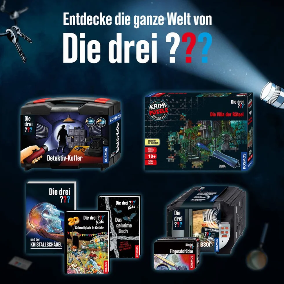 Die drei ??? Geheim-Tresor: Detektiv-Set