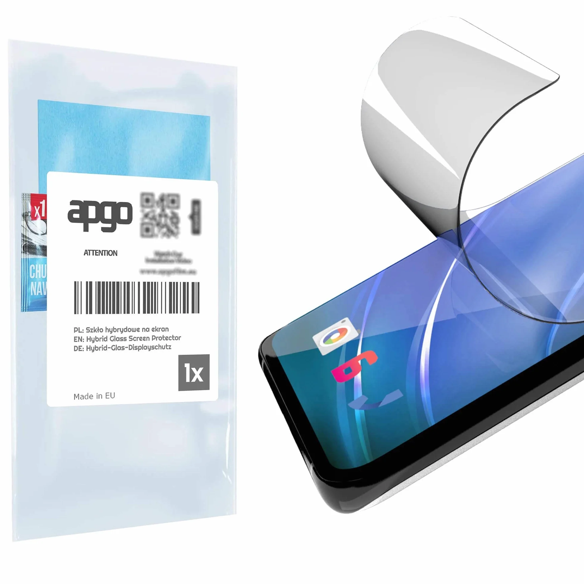 apgo Hybrid Glass Screen Protector do BMW R 1300 GS Adventure 2024