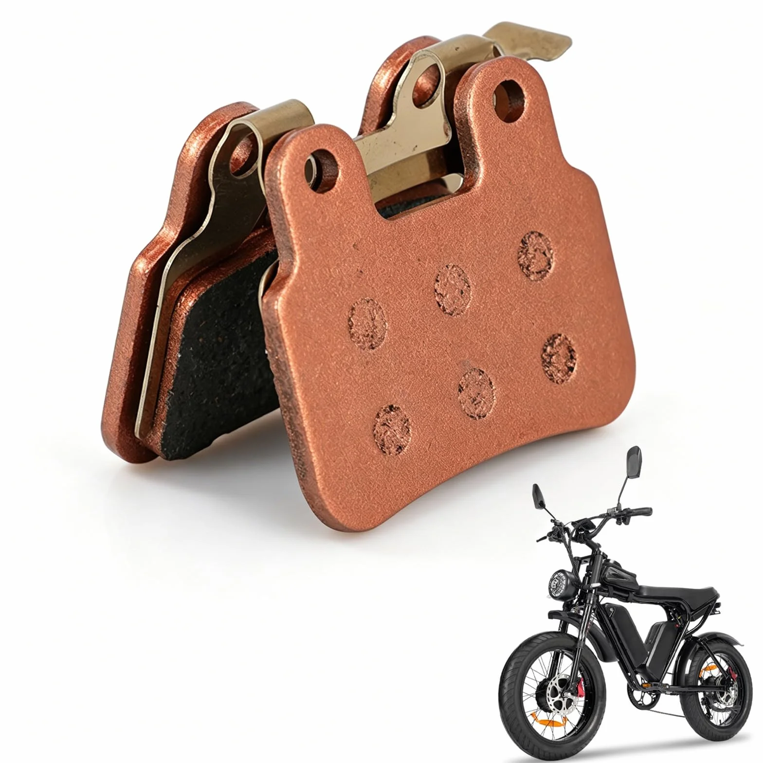 Klocki hamulcowe do roweru elektrycznego 2 szt. Ridstar Q20 E Bike