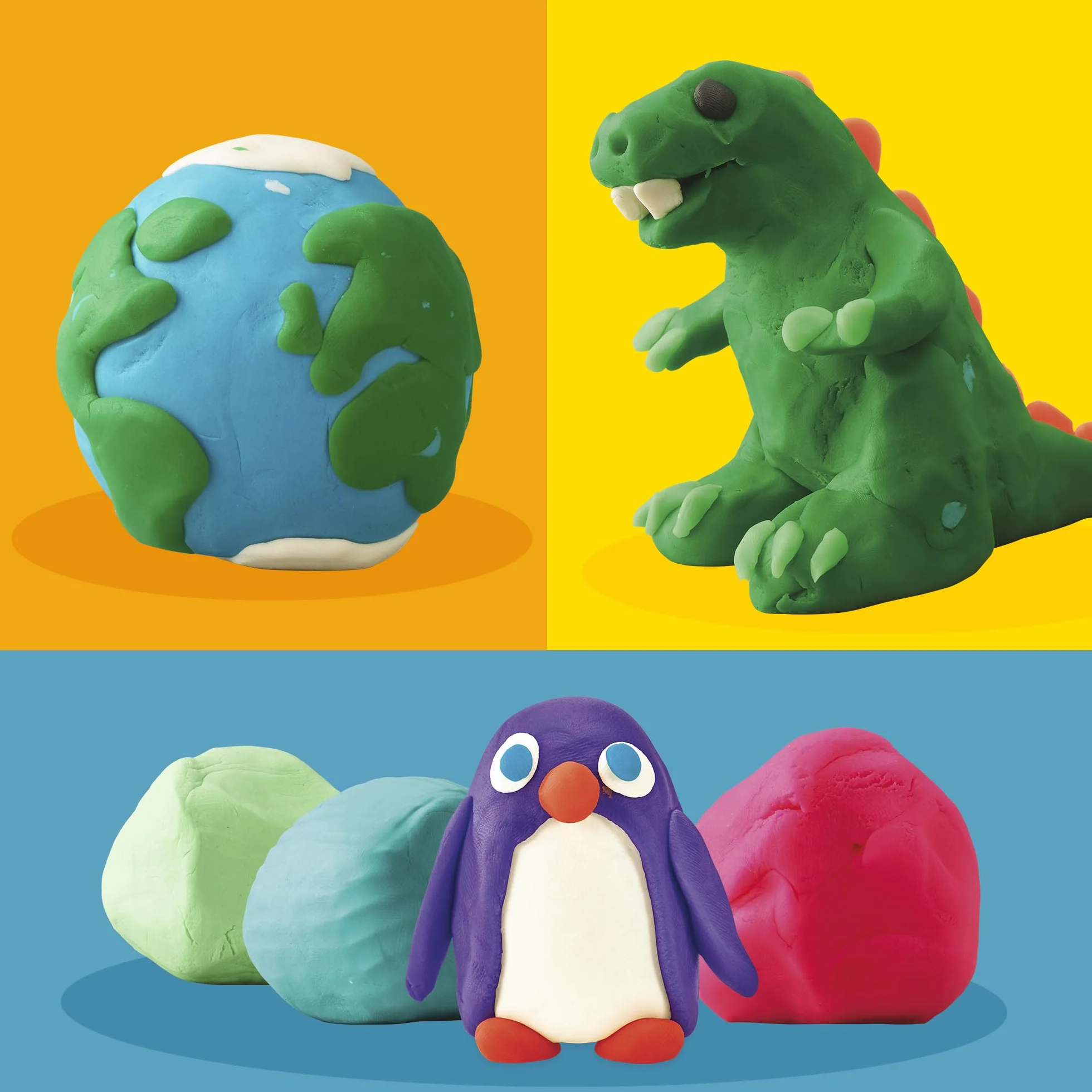 Play-Doh 20 tub z kolorową ciastoliną