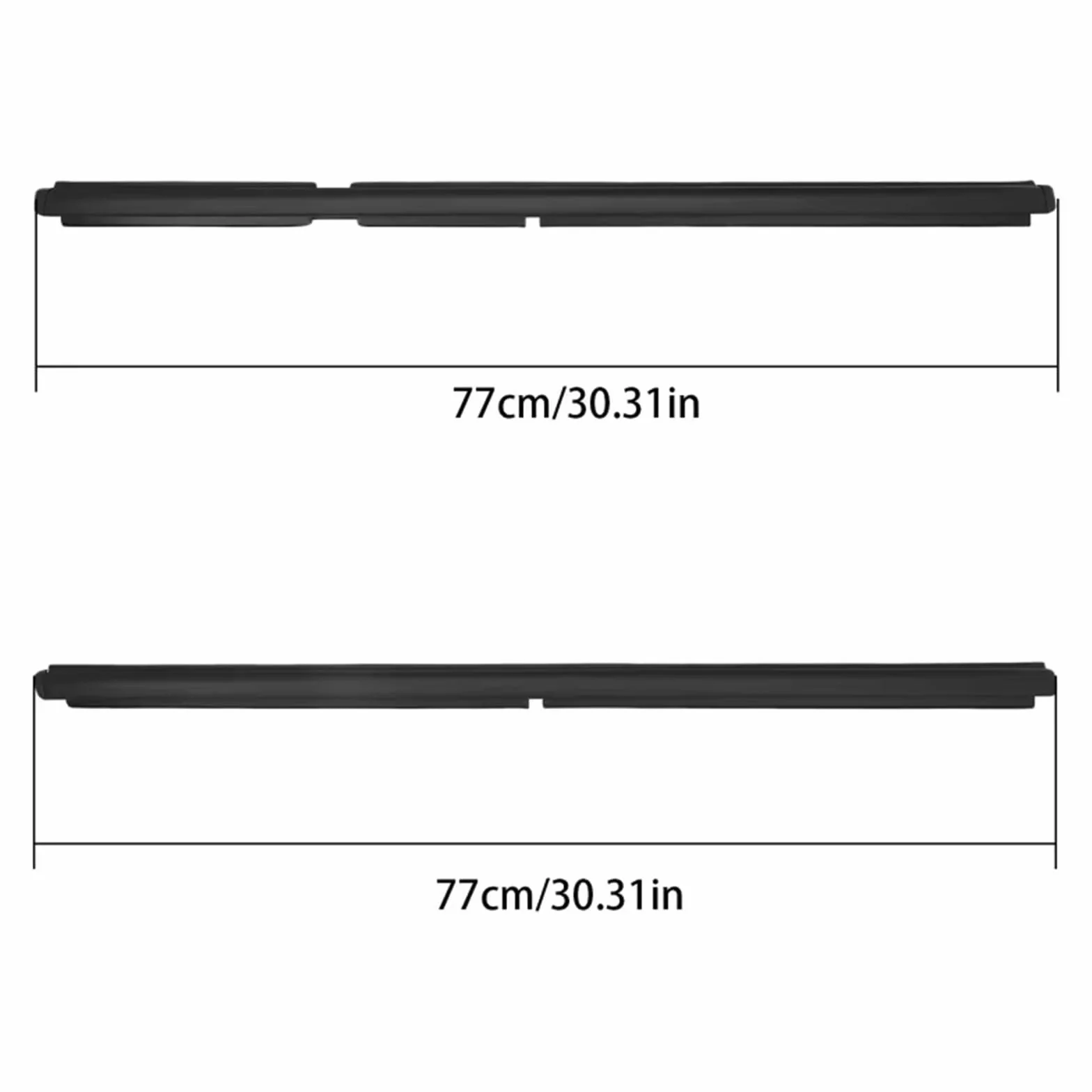 Taśma uszczelniająca do okien Jeep Grand Cherokee II WJ WG 1998-2005 4szt. Uszczelki przednie i tylne