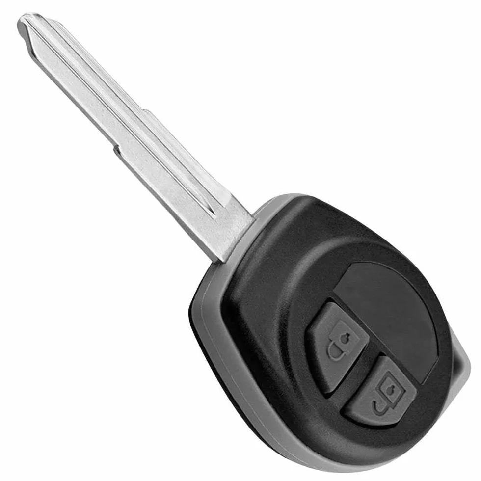 OcioDual Klucz z 2 przyciskami kompatybilny z Suzuki Vitara Swift Ignis SX4 Liana Alto, zdalna obudowa pilota