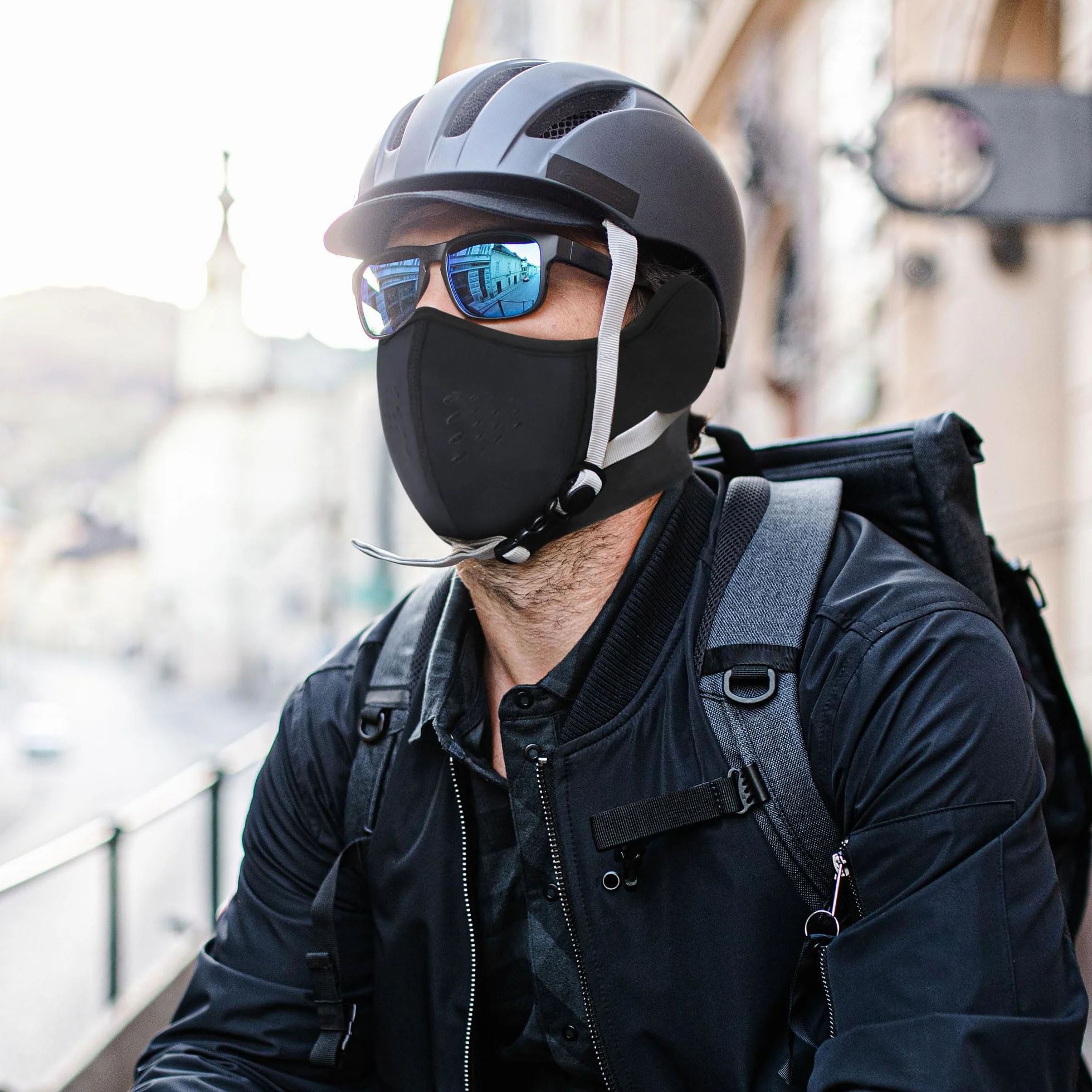 WTACTFUL Oddychająca półkominiarka, jazda na nartach, maska sztormowa, balaclava, maska narciarska, męska maska narciarska, zimowa, ciepła, do jazdy na motocyklu, jazdy na nartach, snowboardzie