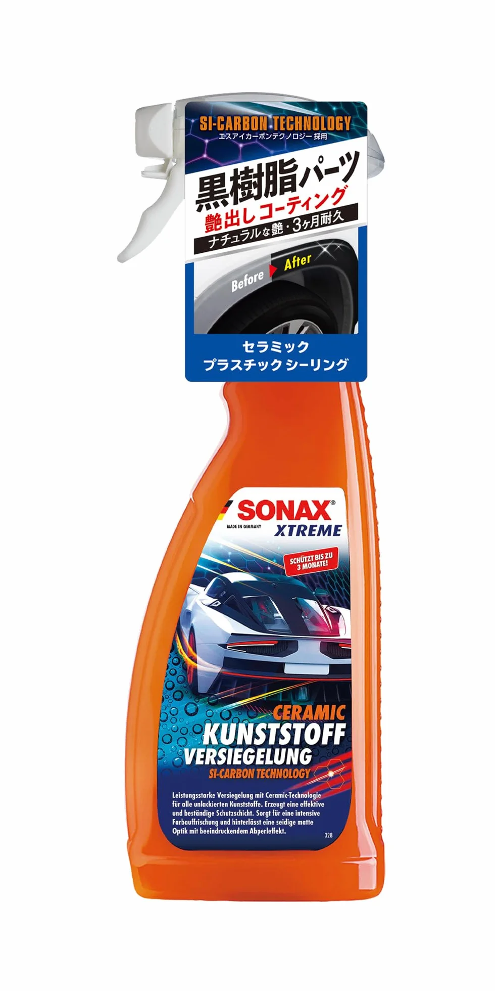 SONAX XTREME Ceramiczne tworzywa sztuczne