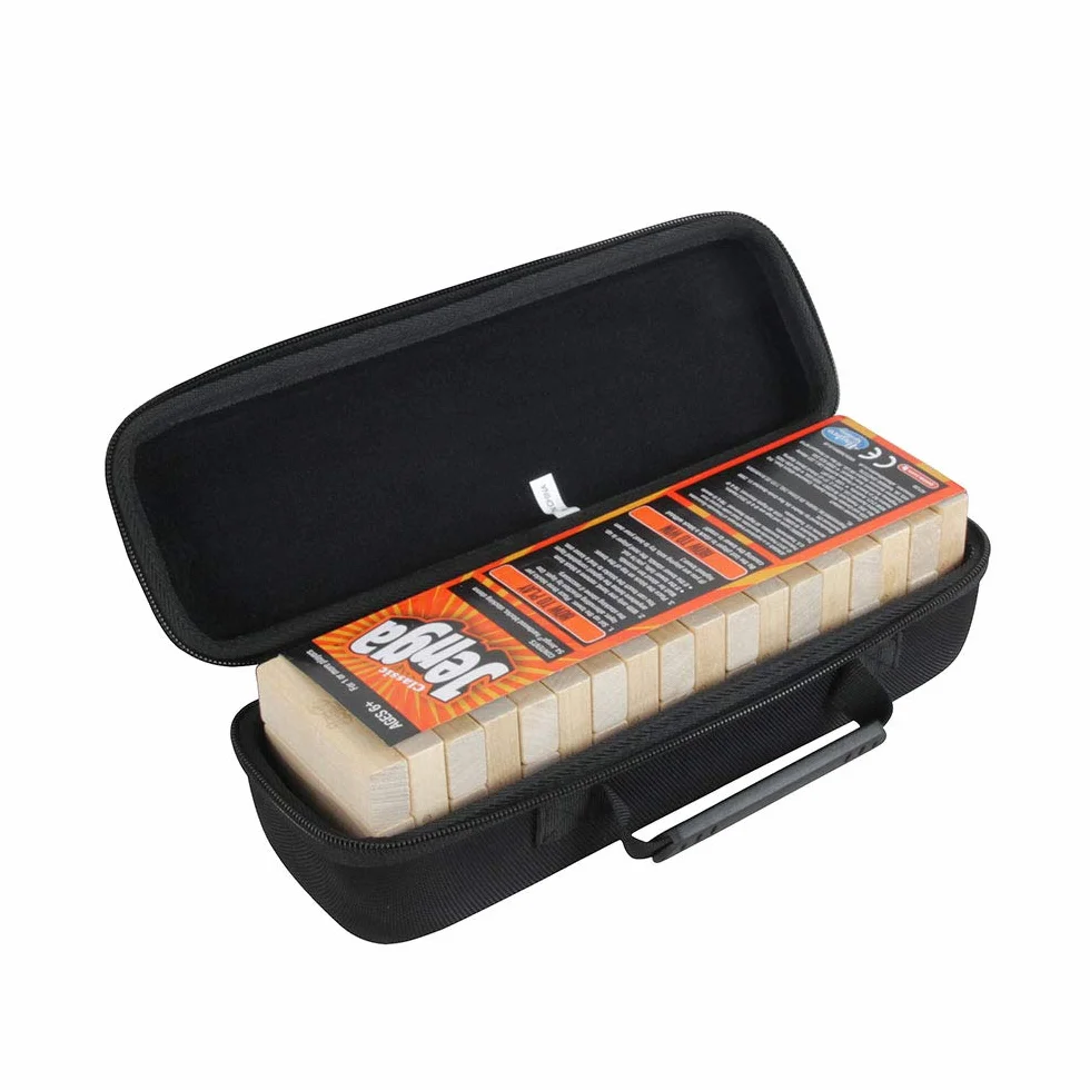 Hermitshell twarde etui podróżne do Hasbro Gaming Jenga Classic Game (nie zawiera klocków)