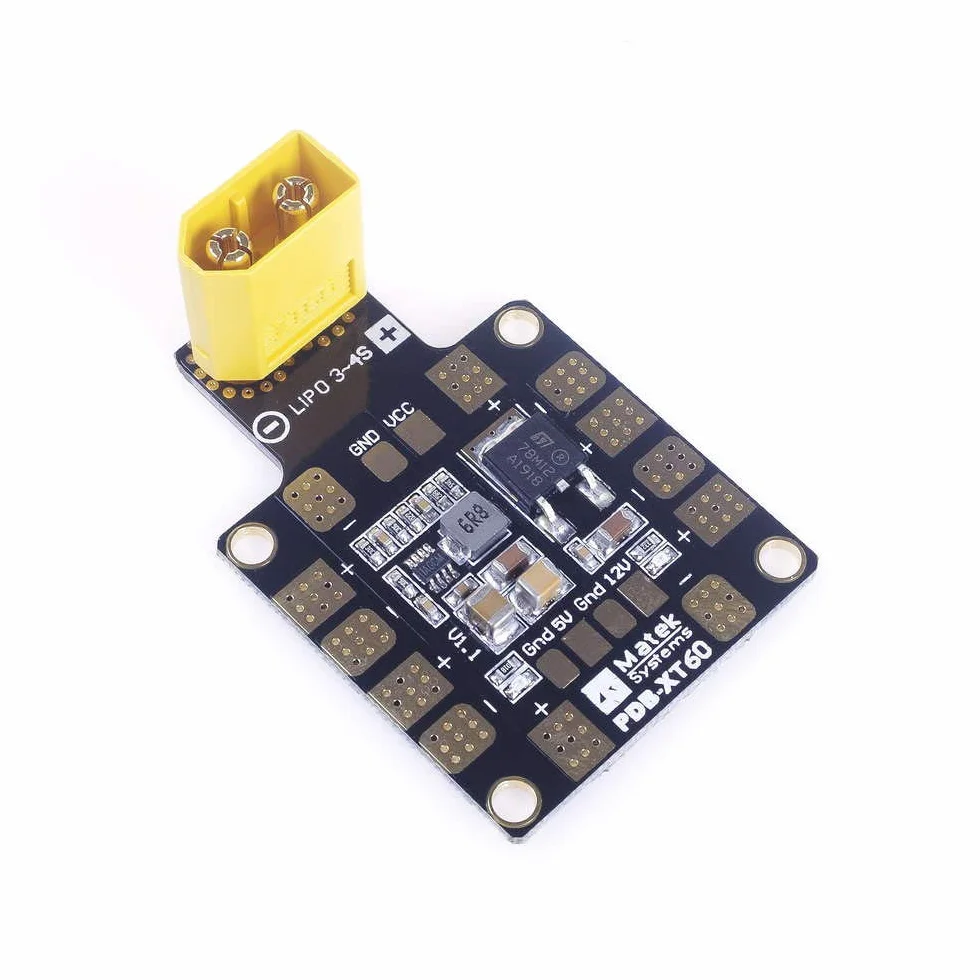 PDB XT60 W/BEC 5 V & 12 V 2oz Copper for RC Helicopter FPV Quadcopter Drone Power Distribution Board (Includes XT60 Aviation Accessories)