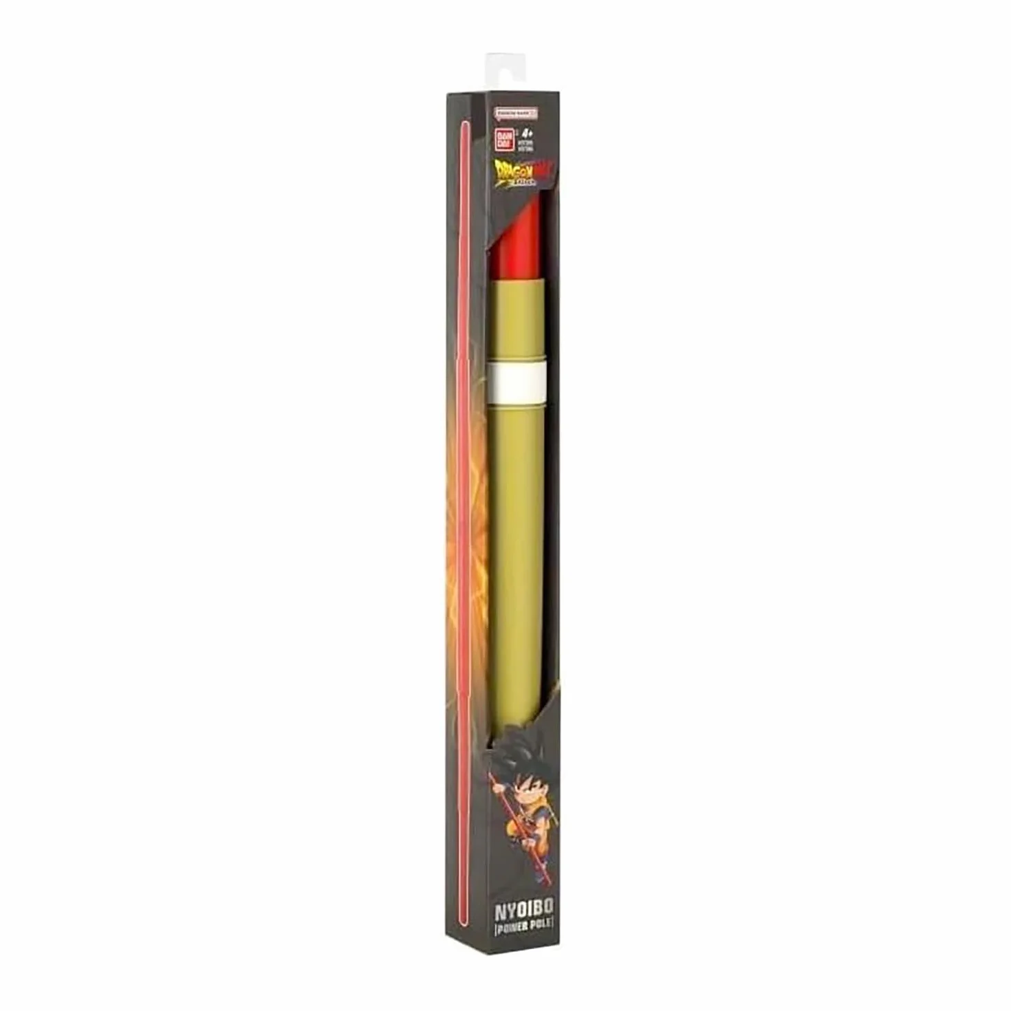 Bandai - Dragon Ball Daima - Magiczny kij 120 cm - Nyoibo Power Dragon Ball Daima - Oficjalnie licencjonowany - Akcesoria do odgrywania ról - Zabawka dla dzieci w wieku od 4 lat - 37266
