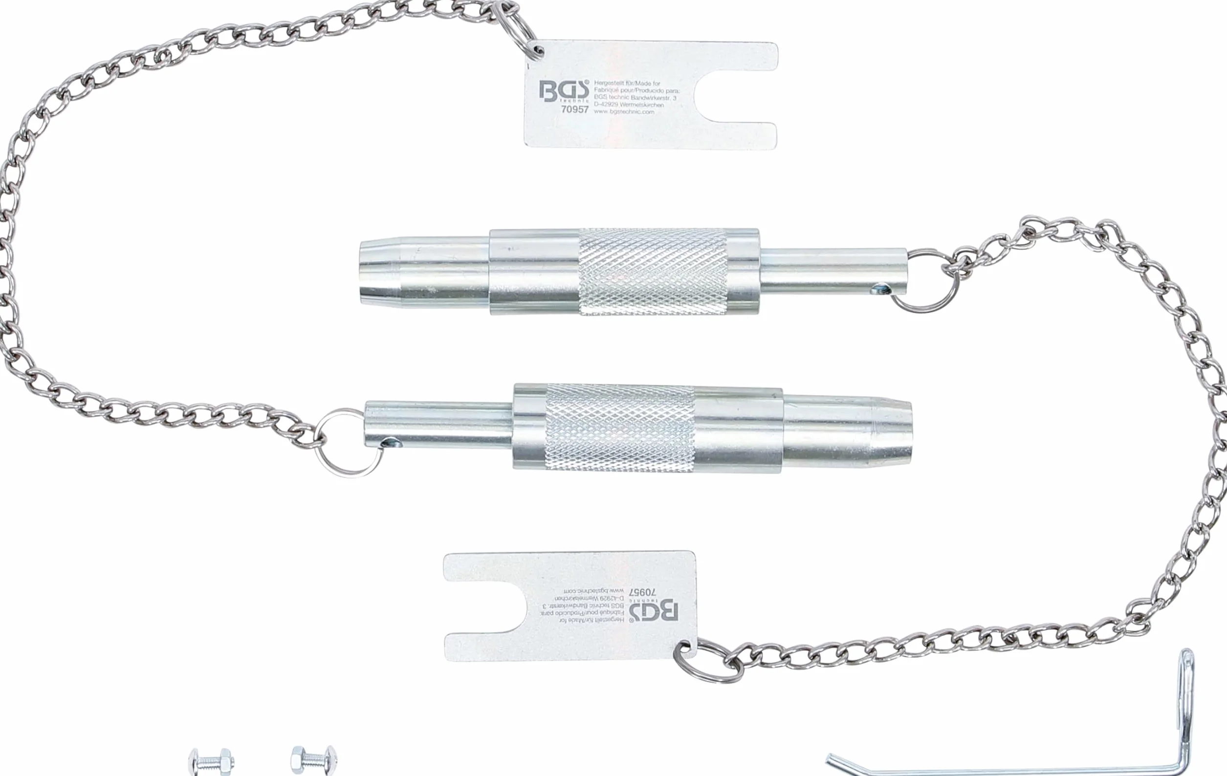 BGS 70957 Zestaw trzpieni do ustawiania ramy pomocniczej Ford