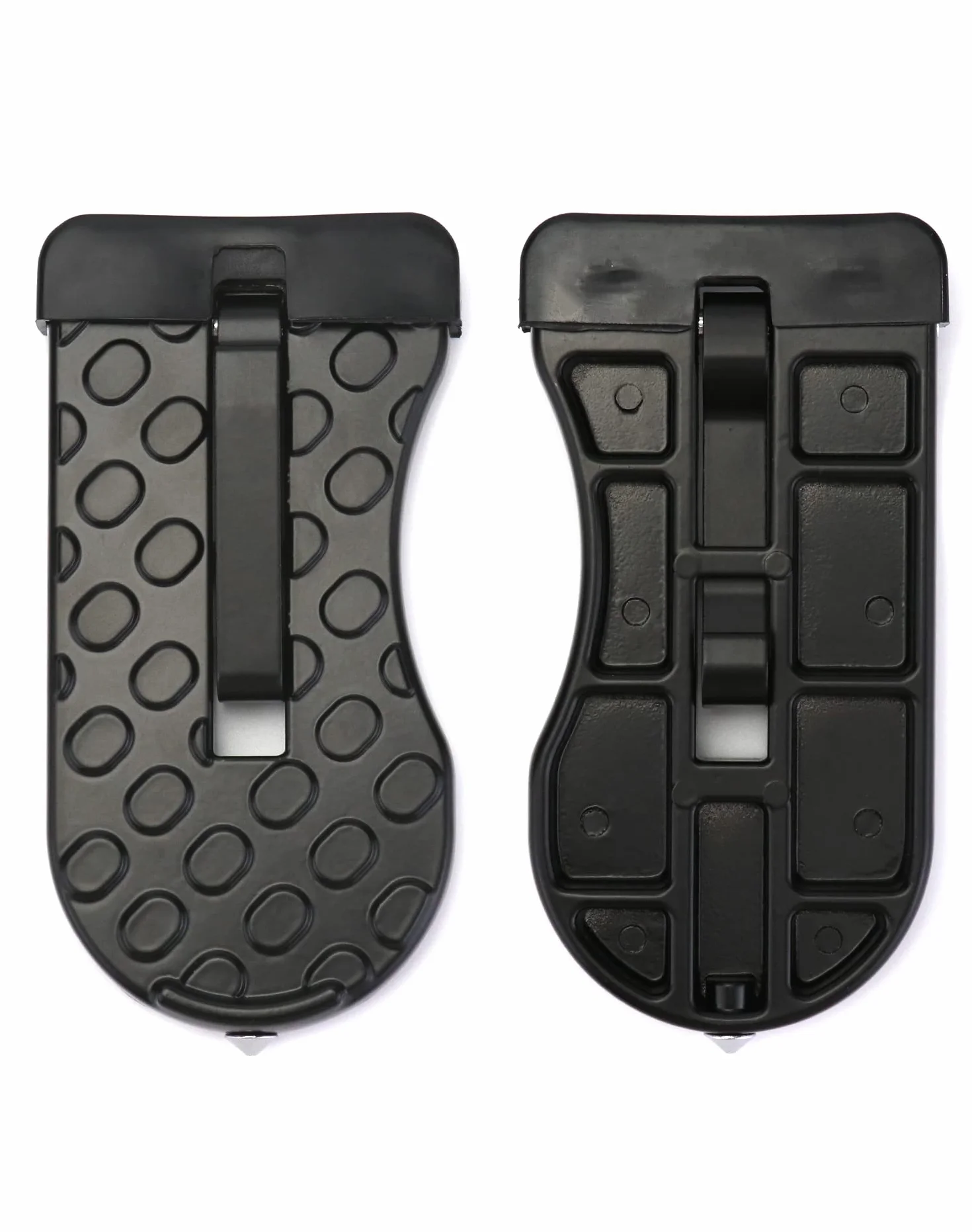 QWORK® krok drzwi samochodu składana drabina składana pedał drzwi samochodu, z młotkiem bezpieczeństwa, wielofunkcyjny dla większości SUV jeep truck mini pojazdów