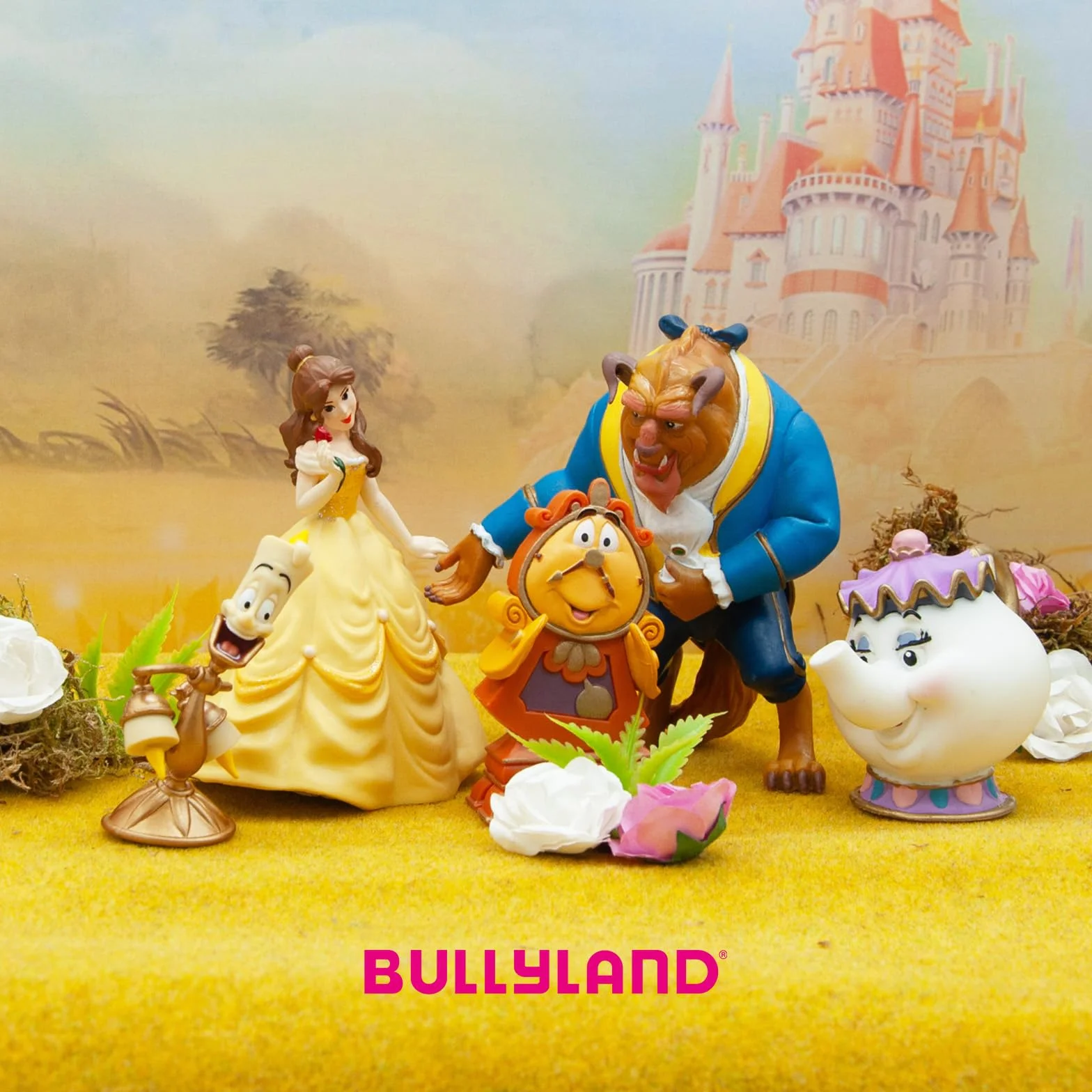 Bullyland 12563 - figurka do zabawy, Walt Disney Piękna i Bestia - Władca von Unruh, ok. 7 cm, idealna jako figurka na tort, wierna szczegółów, bez PCW, wspaniały prezent dla dzieci do fantazyjnej zabawy