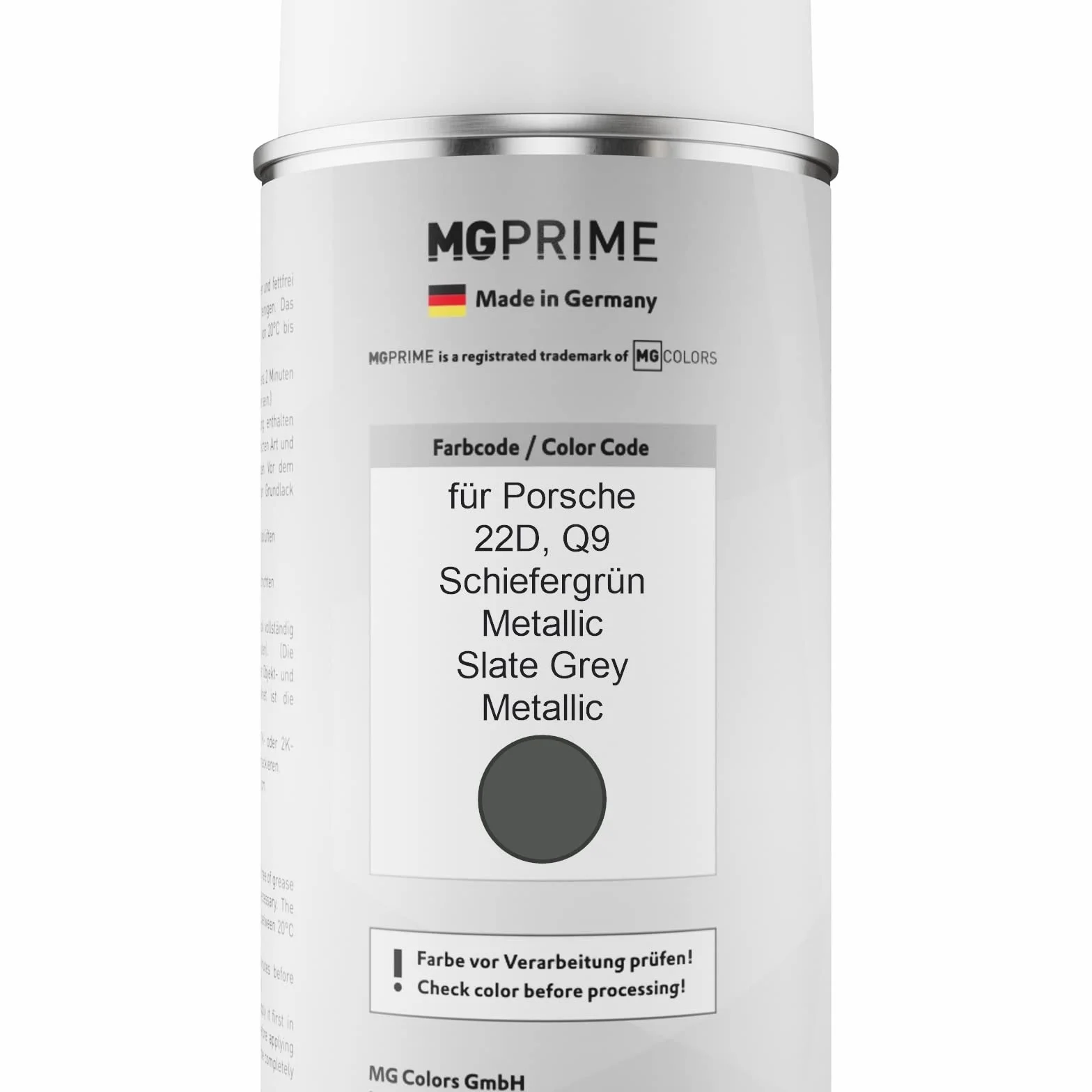 Porsche 22D Q9 Schiefergrün Metallic Lakier samochodowy bazowy 400ml puszka aerozol