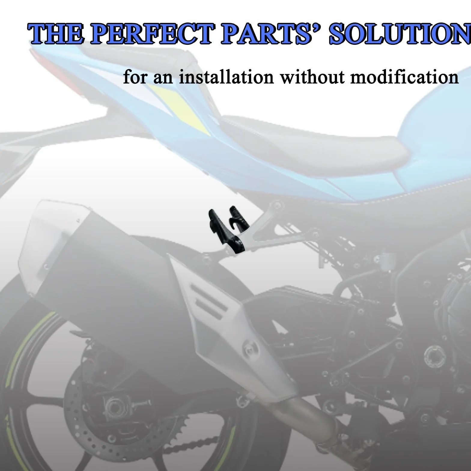 Podnóżki, tylny podnóżek pasażera / podnóżek na siodełku do SUZUKI GSX-R1000 2015-2022, GSX-R600/GSX-R750 2016-2024, GSX-R1000R, GSX-S1000, GSX-S750, SV650