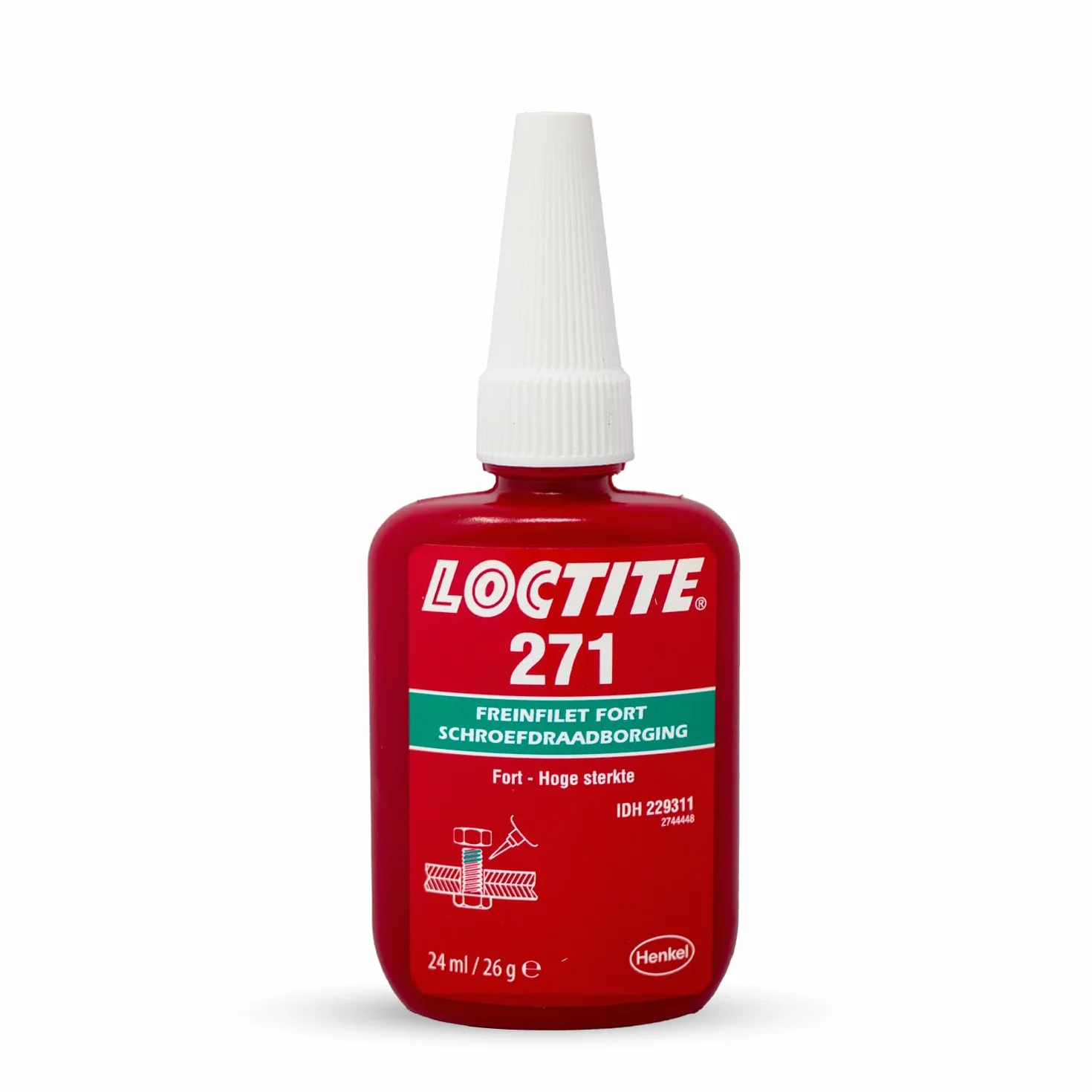 Loctite 271 Threadlocker High Strength (czerwony) 24 ml