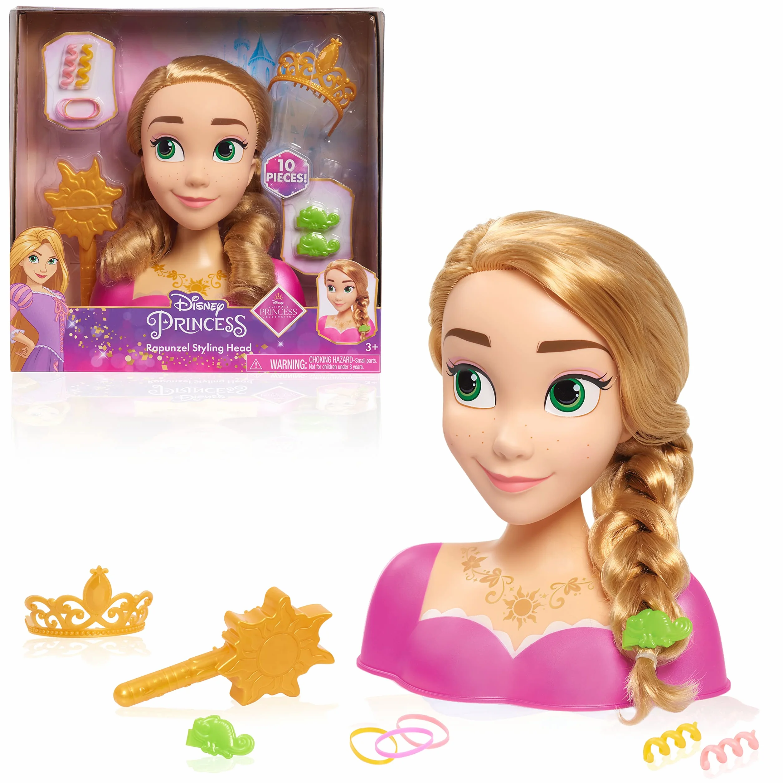 Disney Princess Głowa do stylizacji Roszpunka