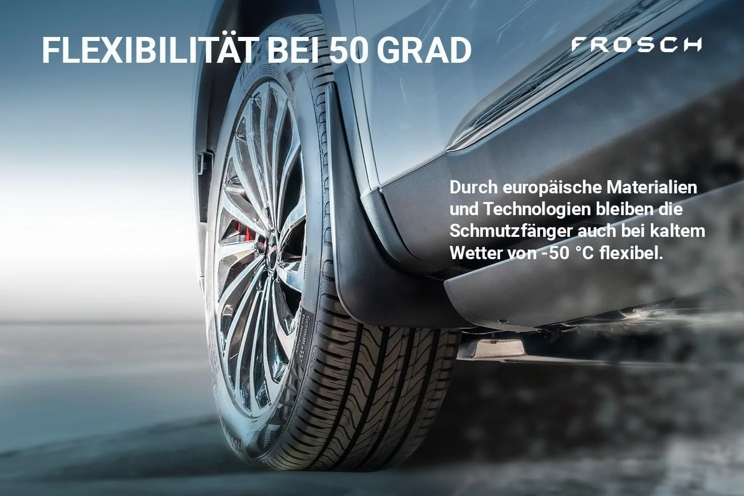 Fartuchy błotne przednie FROSCH pasujące do KIA Ceed, 2012-2015, hatchBack 2-częściowy