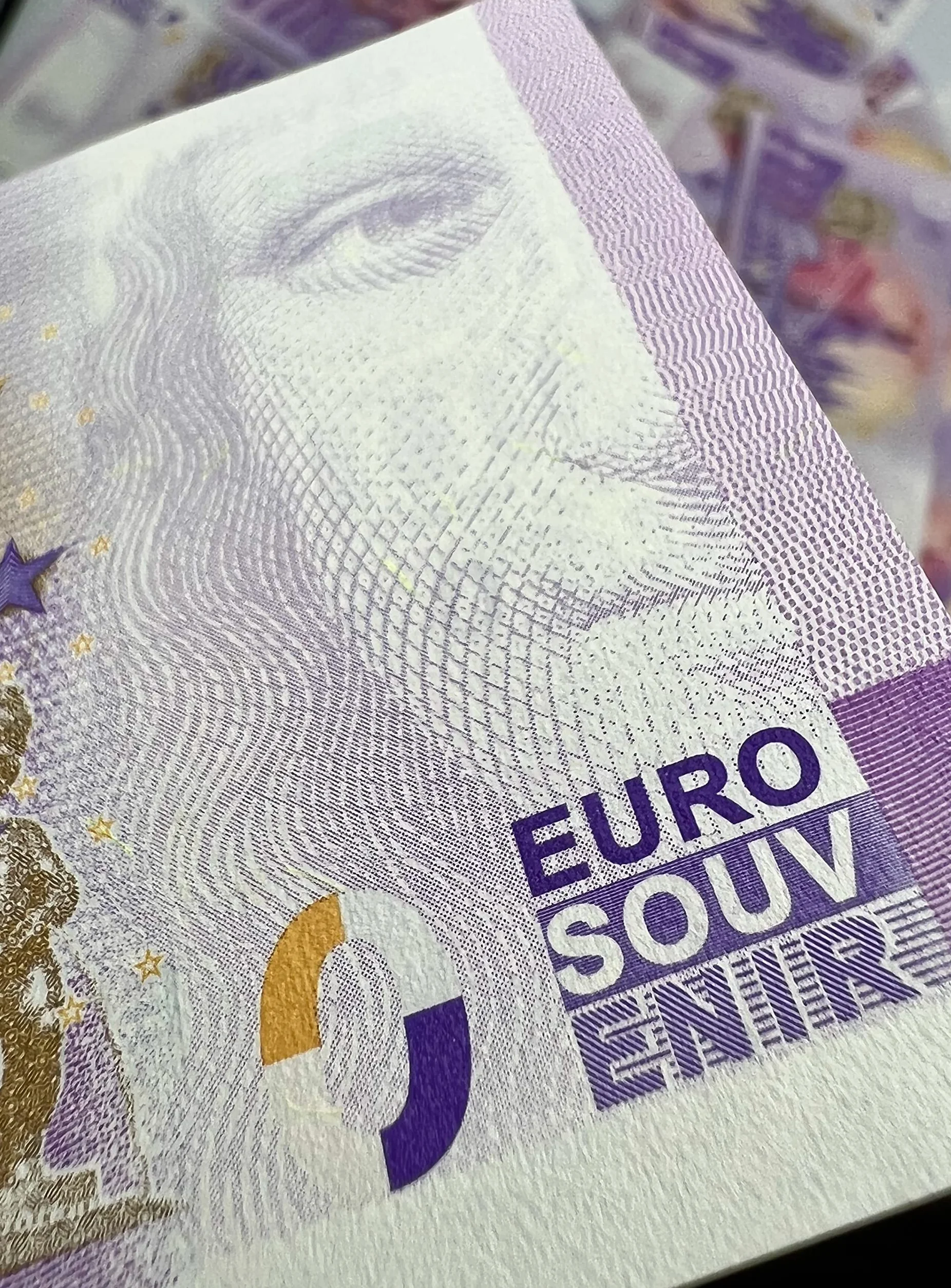 Oryginalne prezenty - Personalizowany banknot Plaza Mayor of Madrid - Nadruk na papierowych pieniądzach - Oryginalne upominki ślubne - Projekt banknotu - Pamiątka Euro